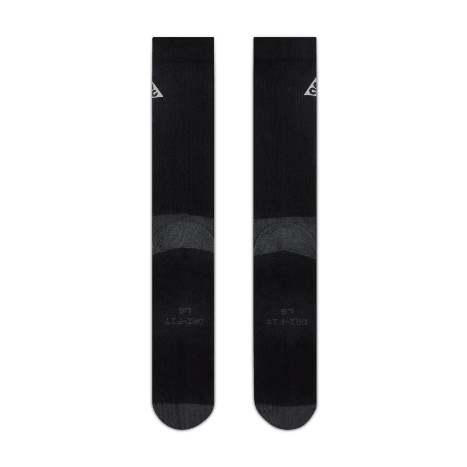 ACG Everyday Elevated Crew Socks Black / Dark Smoke Grey - Image 2