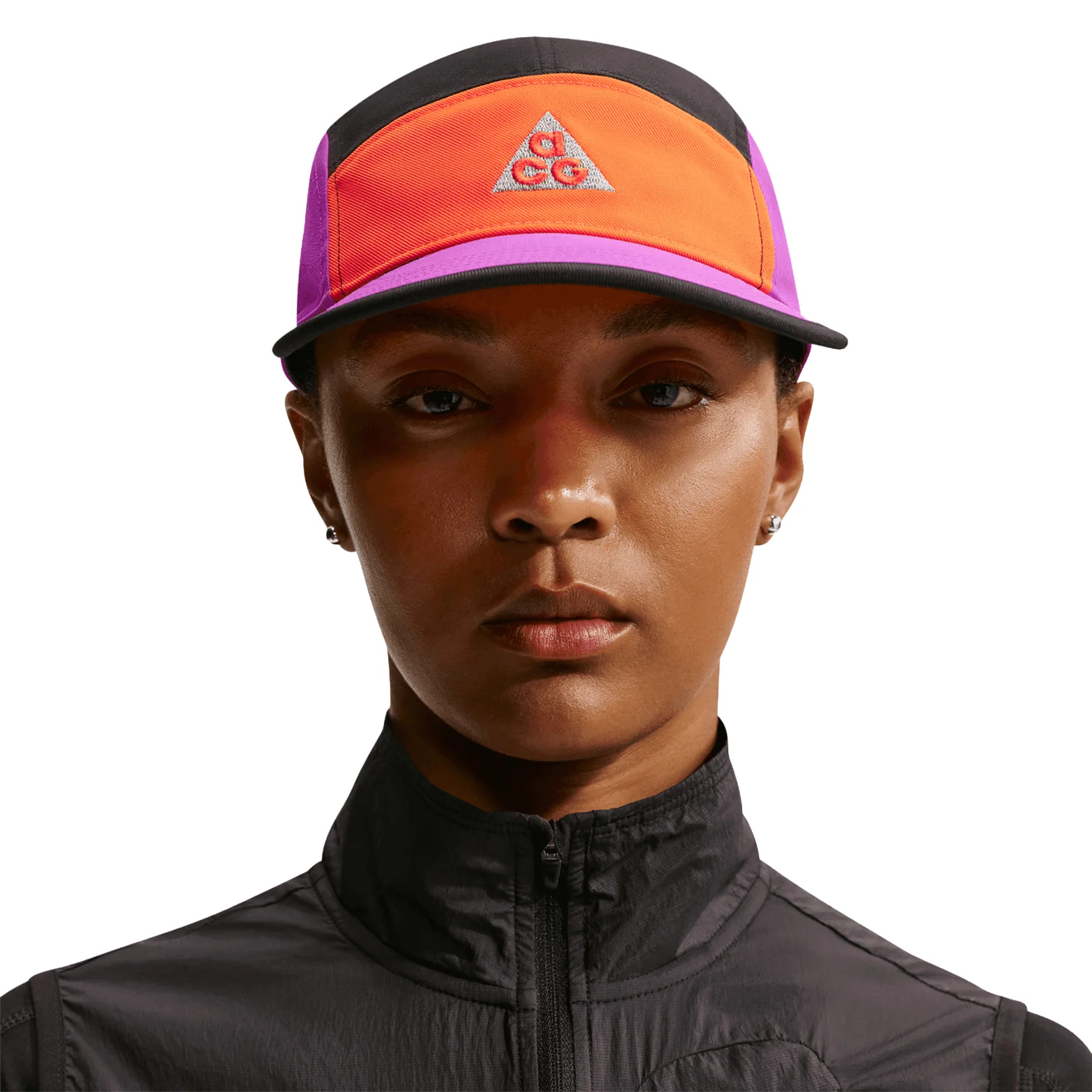 ACG Fly Unstructured Cap Safety Orange / Vivid Purple / Black