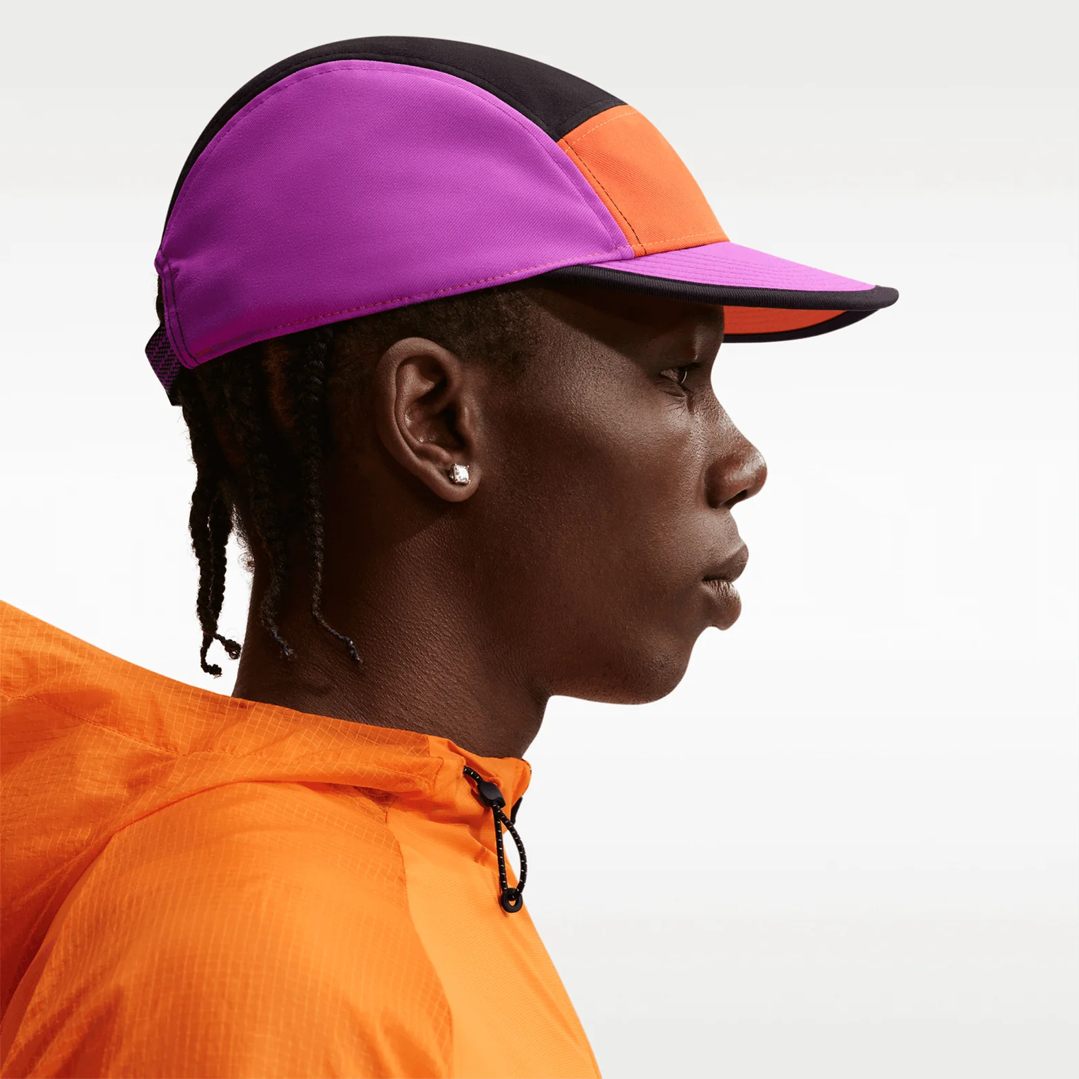 ACG Fly Unstructured Cap Safety Orange / Vivid Purple / Black - Image 2