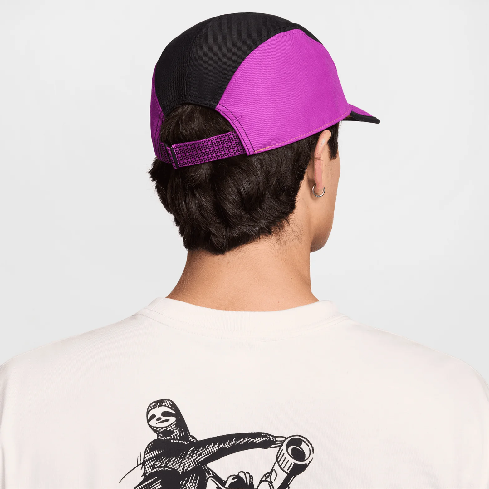 ACG Fly Unstructured Cap Safety Orange / Vivid Purple / Black - Image 3
