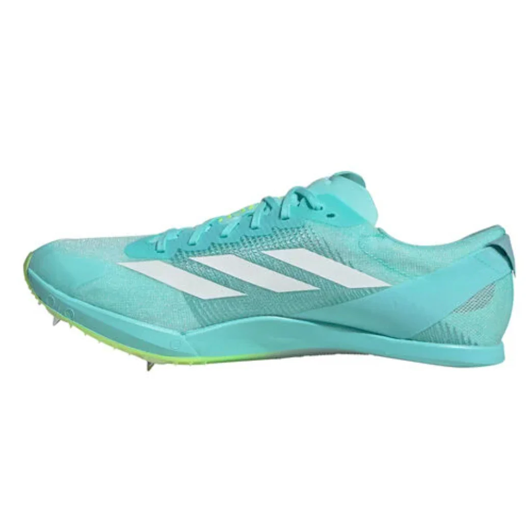 Adizero Finesse Running Spikes Flash Aqua / Zero Metalic / Lucid Lemon - Image 3