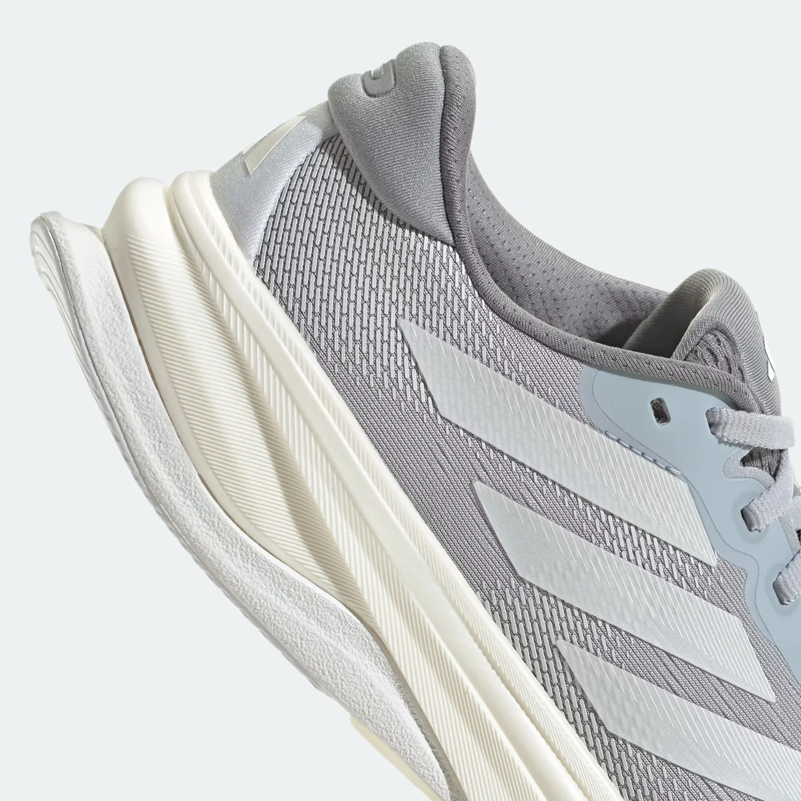 Women's Supernova Solution 2 Running Shoes Halo Silver / Zero Metalic / Grey - Image 6
