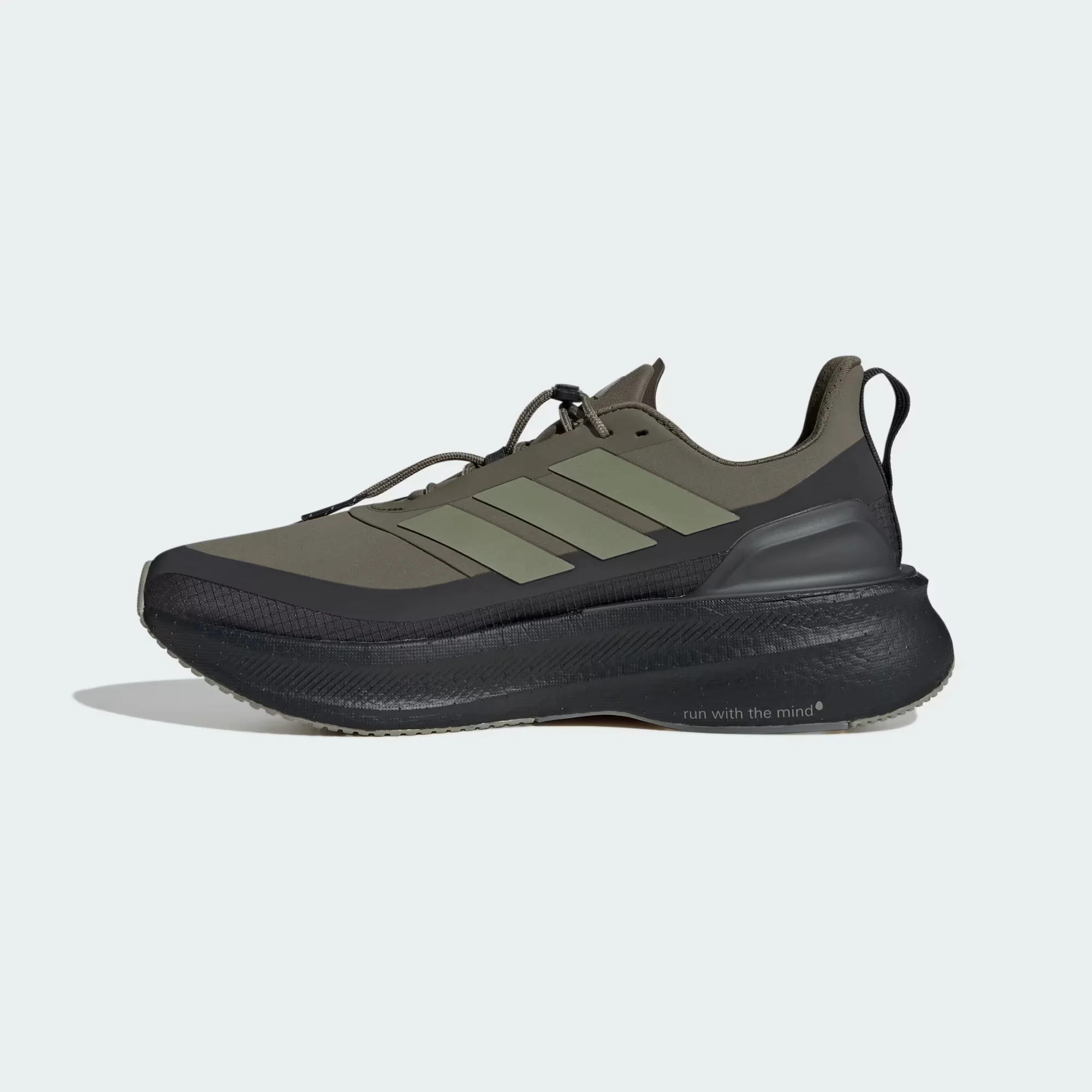 Women's Ultraboost 5 H.Koumori Running Shoes Carbon / Tent Green / Olive Strata - Image 3