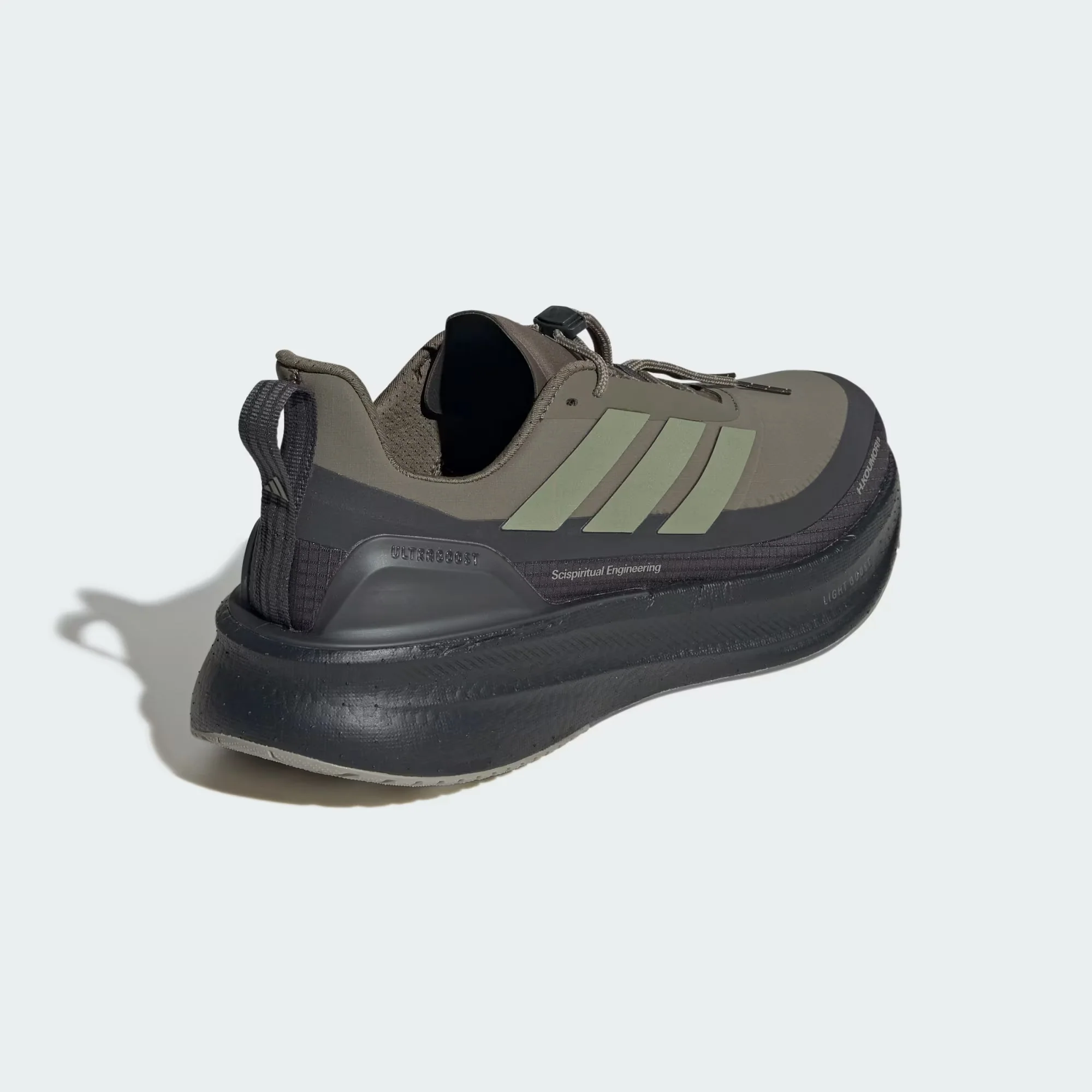 Women's Ultraboost 5 H.Koumori Running Shoes Carbon / Tent Green / Olive Strata - Image 4