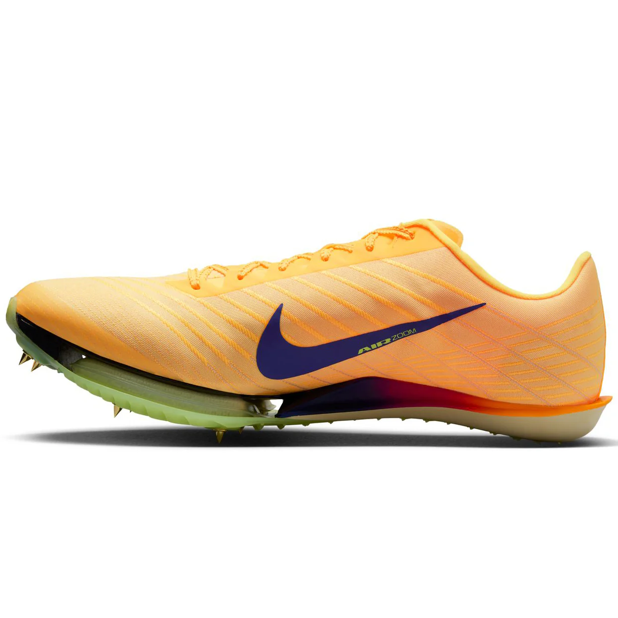 Air Zoom Maxfly 2 Running Spikes Citron Pulse / Volt Ice / Vivid Purple / Indigo Burst - Image 2