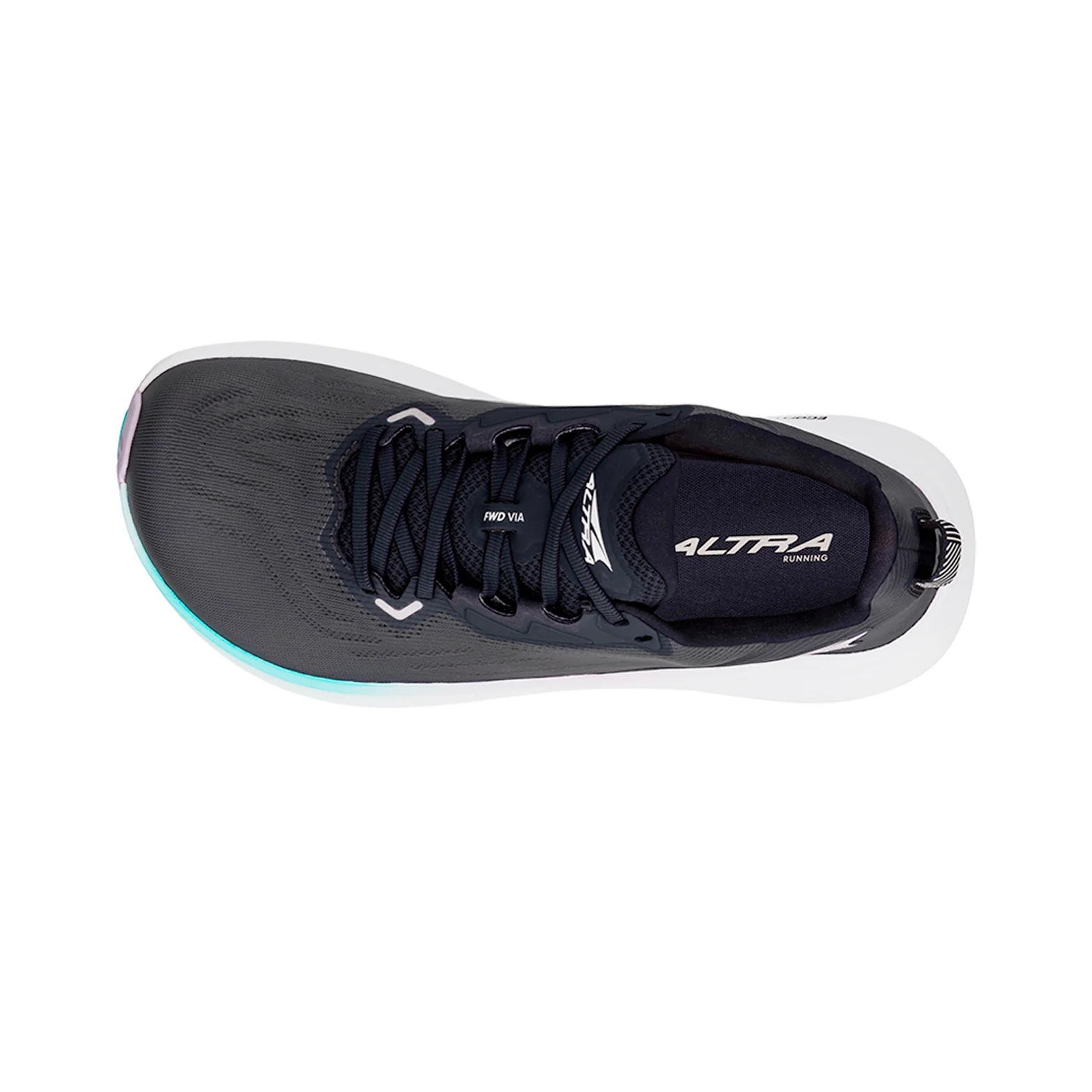 Women's FWD VIA Running Shoes Black / Purple - Image 3
