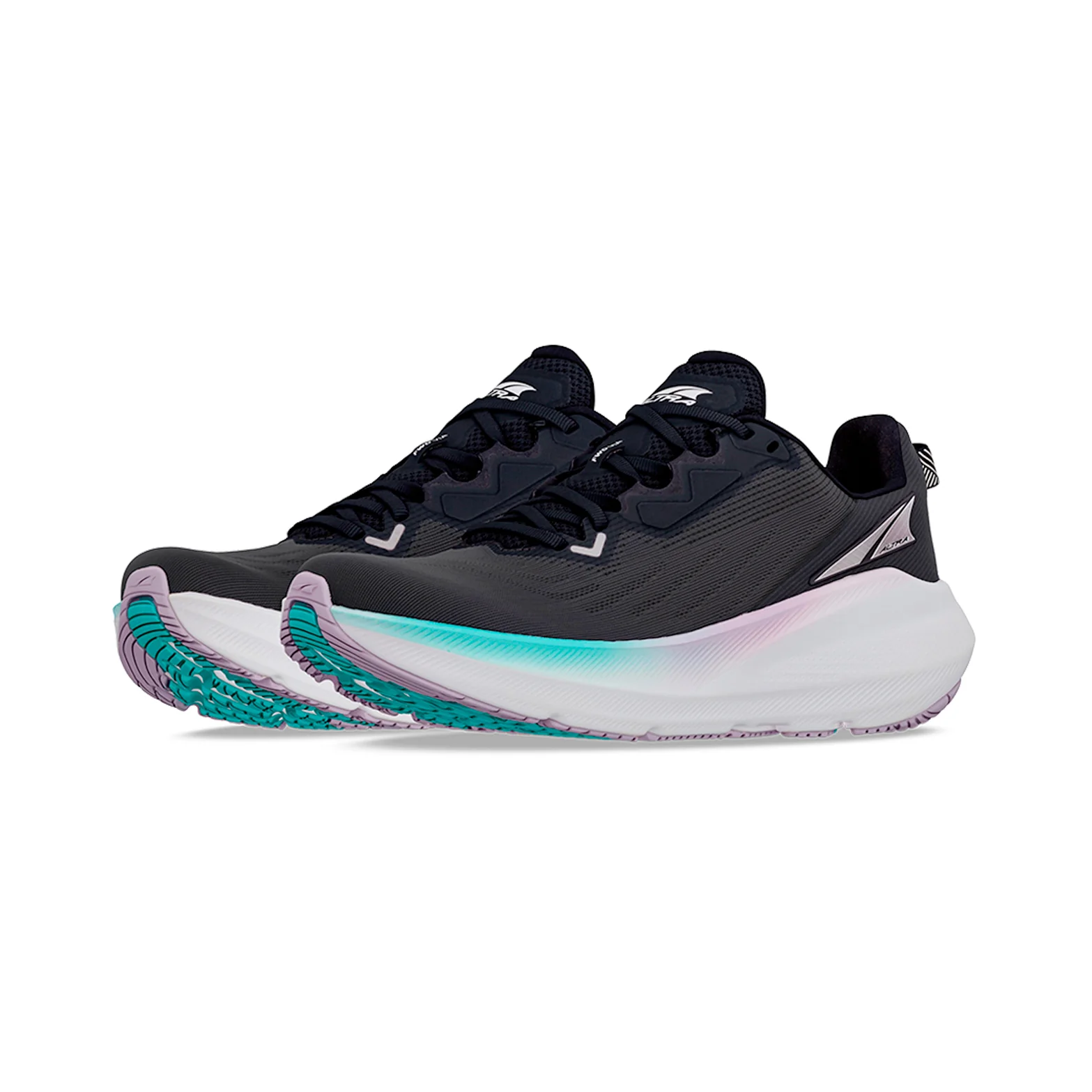 Women's FWD VIA Running Shoes Black / Purple - Image 5