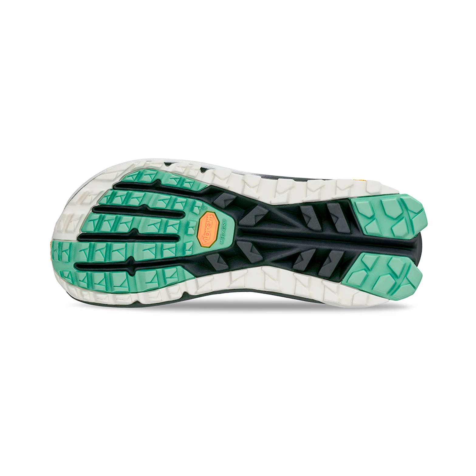 Women's Olympus 6 Trail Running Shoes Grey / Lime - Image 4