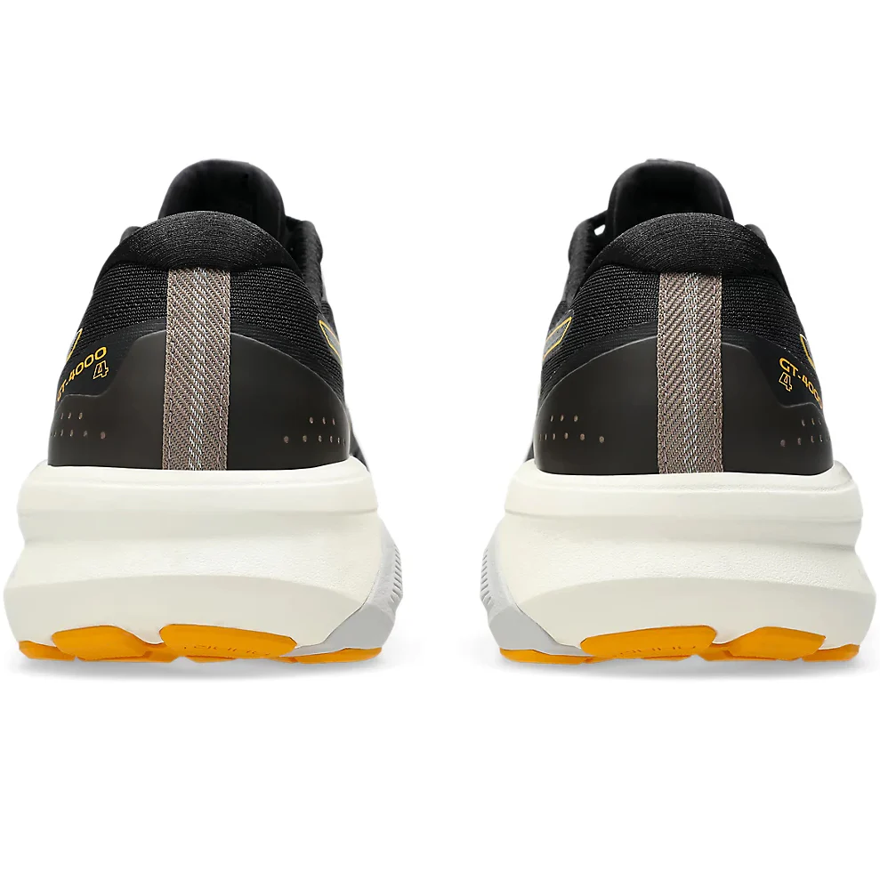 Asics Men's GT-4000 4 Running Shoes Black / Amber - Image 4