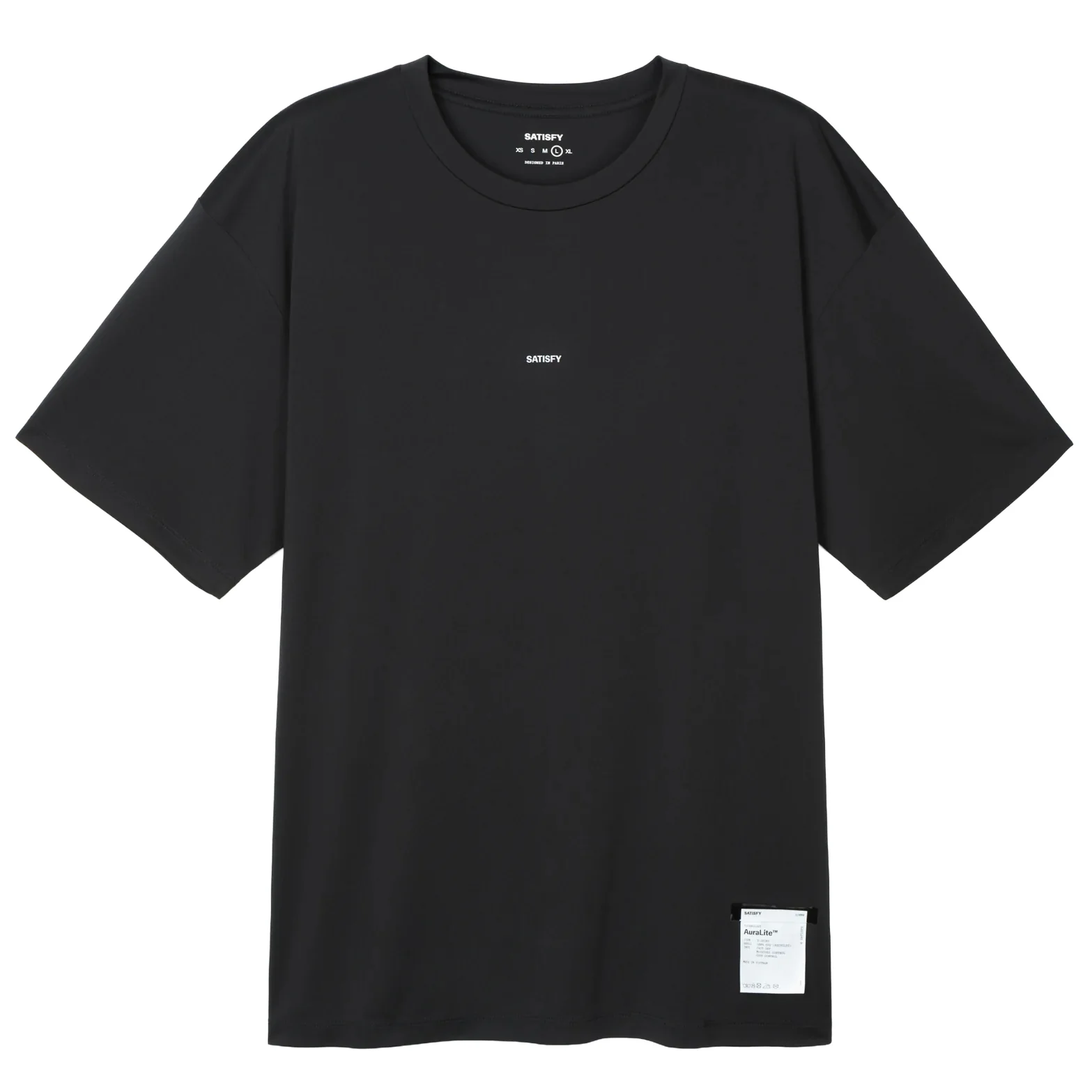 AuraLite Tee Black