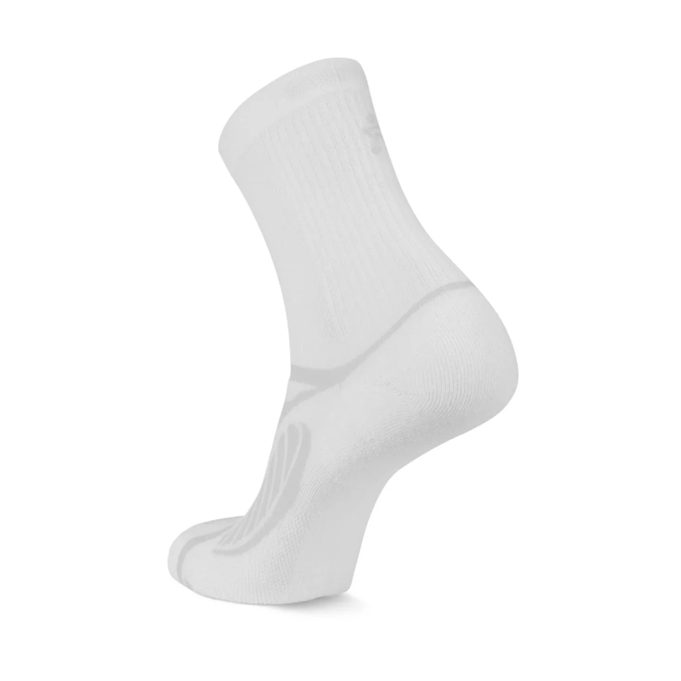 Ultralight Crew Running Socks White - Image 3