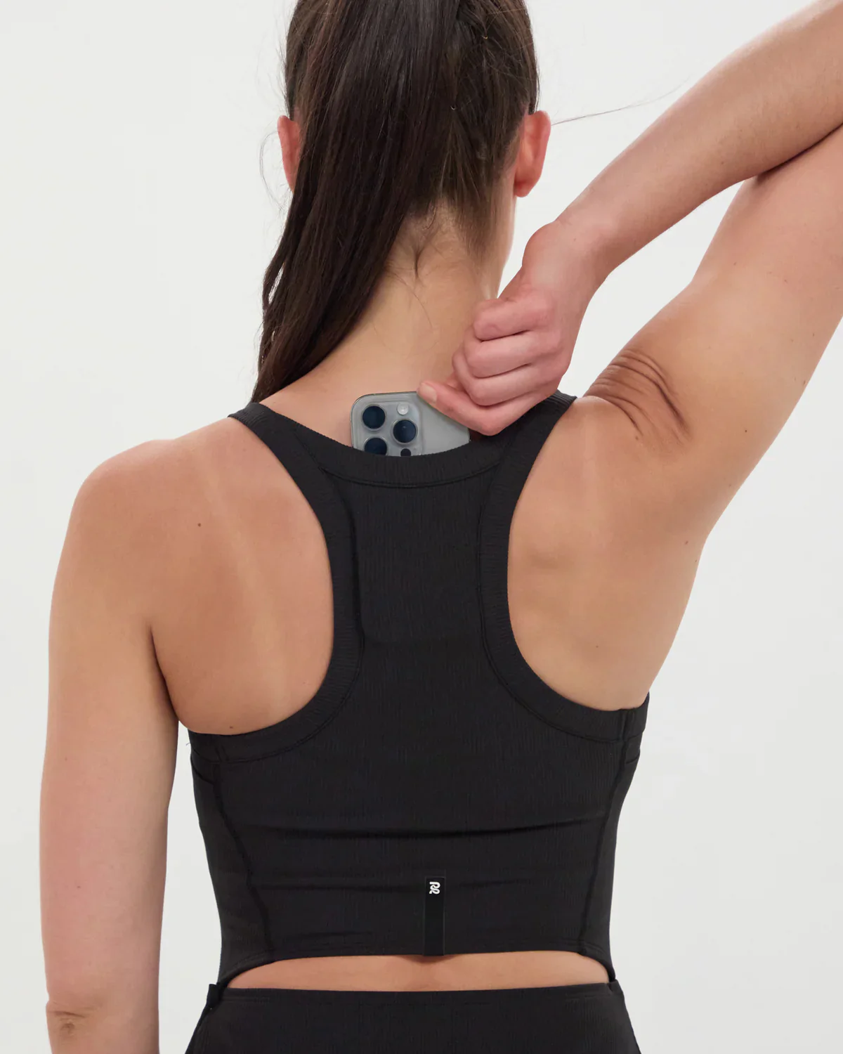 Women's Cadence Scoop Neck Run Dress Black - Image 4