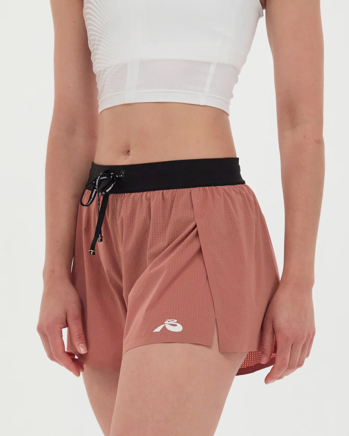 Women's Vento 3 Inch Split Shorts Baked Clay - Image 3