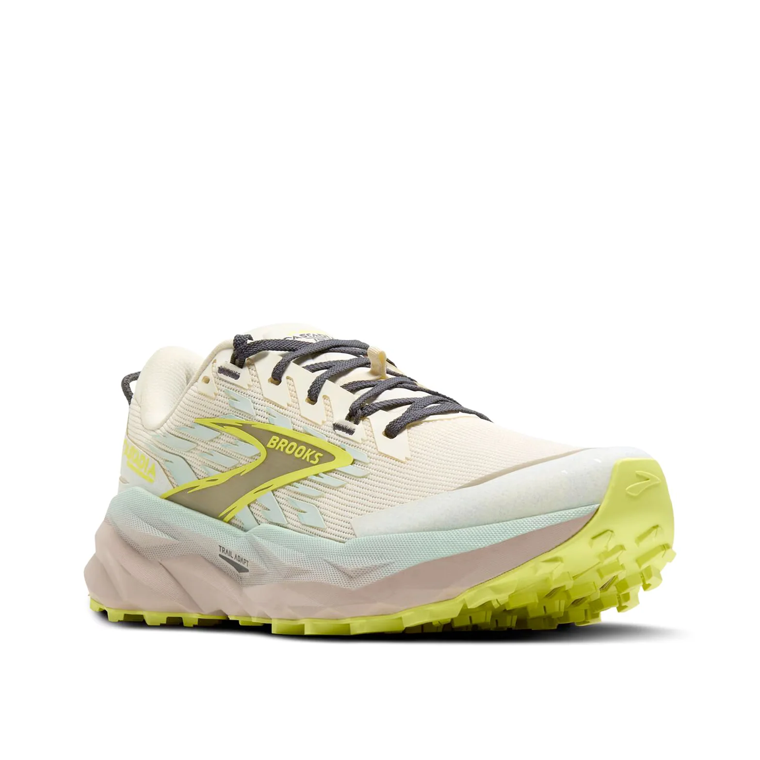 Women's Cascadia 19 Trail Running Shoes Coconut / Misty Blue / Ebony - Image 6