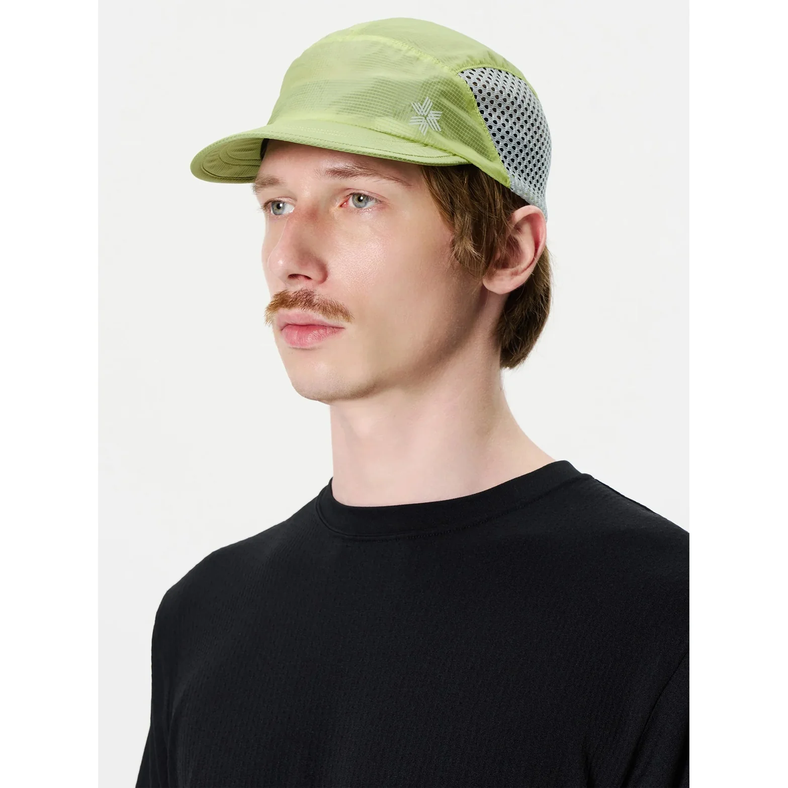 Compact Run Mesh Cap Mid Grey - Image 3