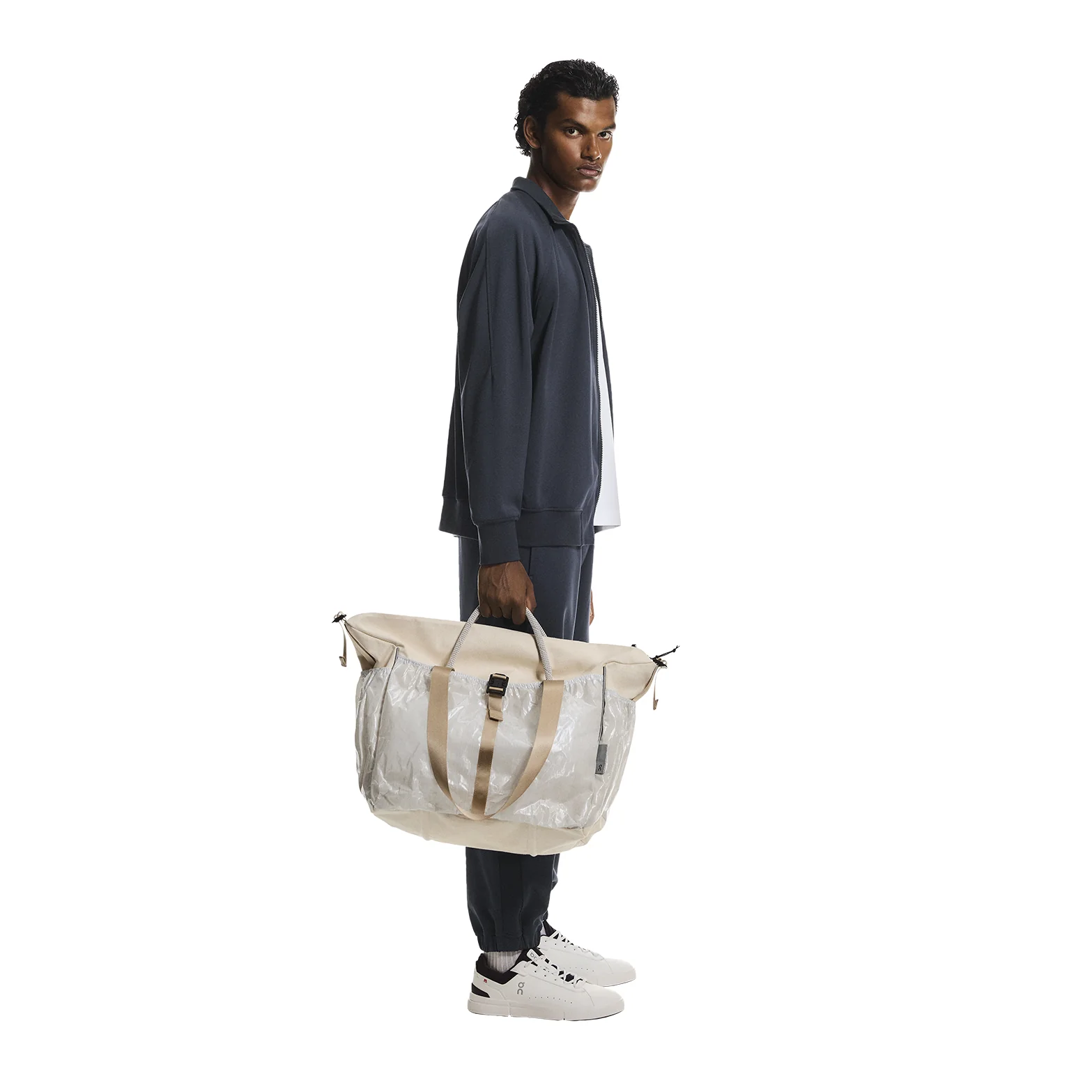 Court Pack 40L Sesame / White - Image 3
