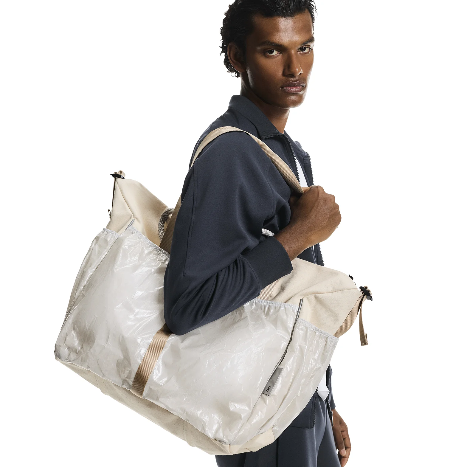 Court Pack 40L Sesame / White - Image 5