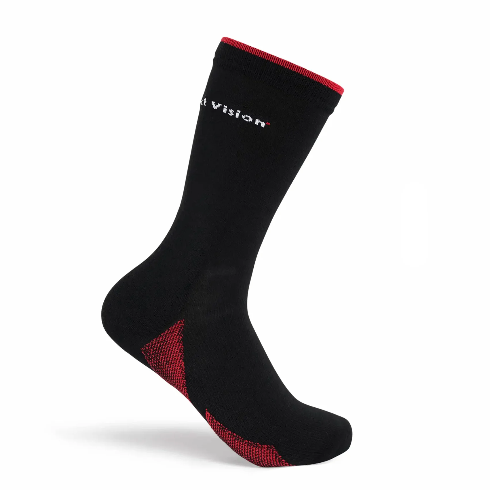Cordura Crew Socks Black / Wordmark