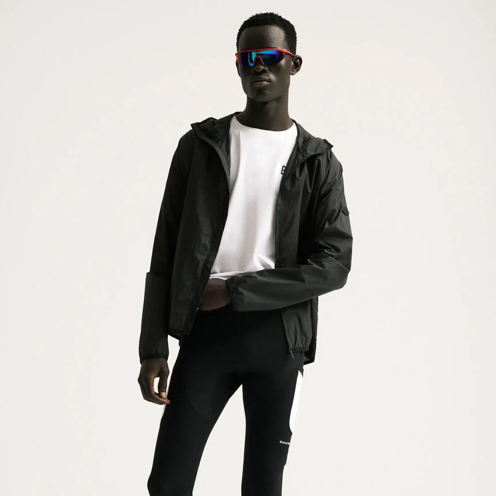 Men's Ultralight DWR Wind Jacket Black - Image 3