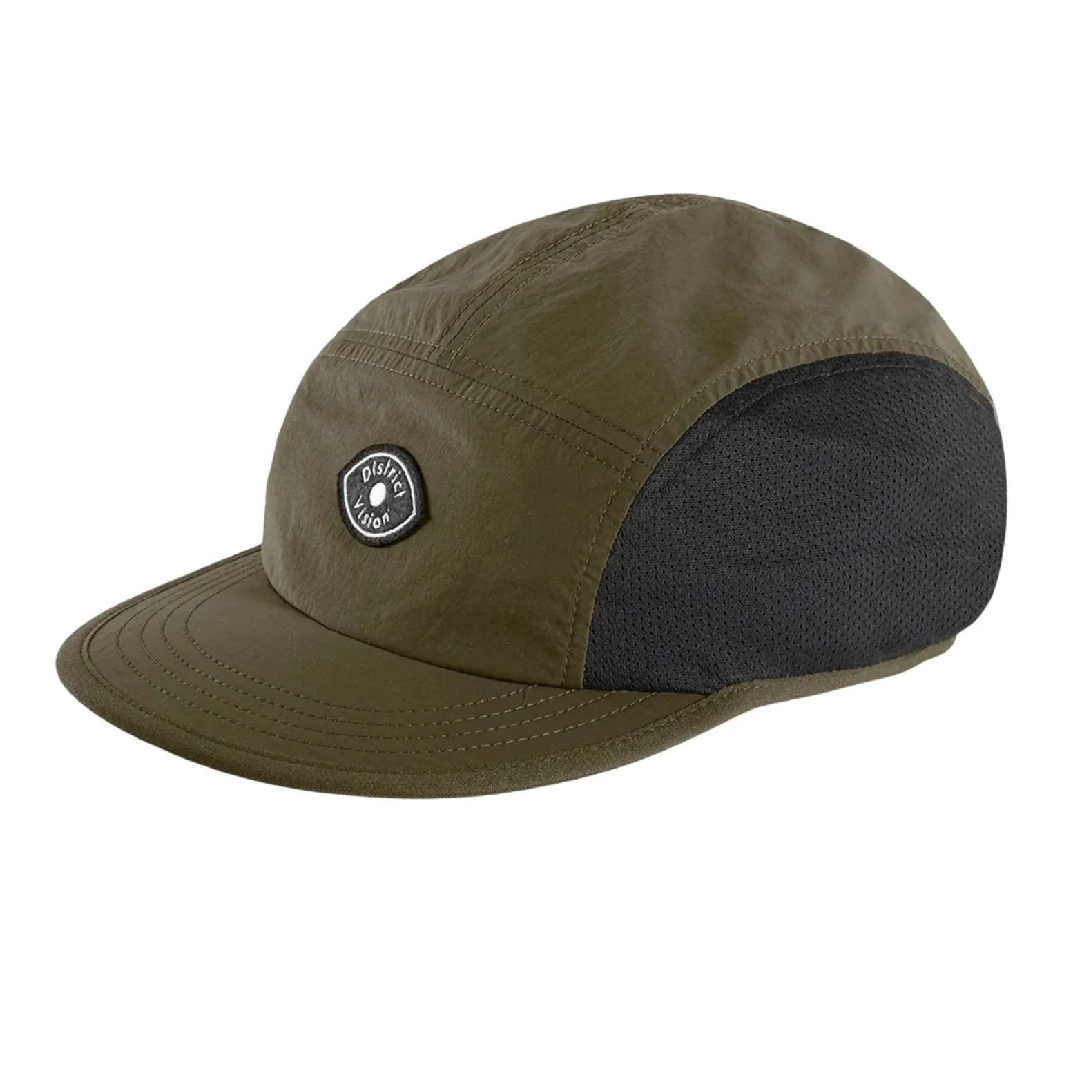 Performance Paneled Mesh Hat Olive