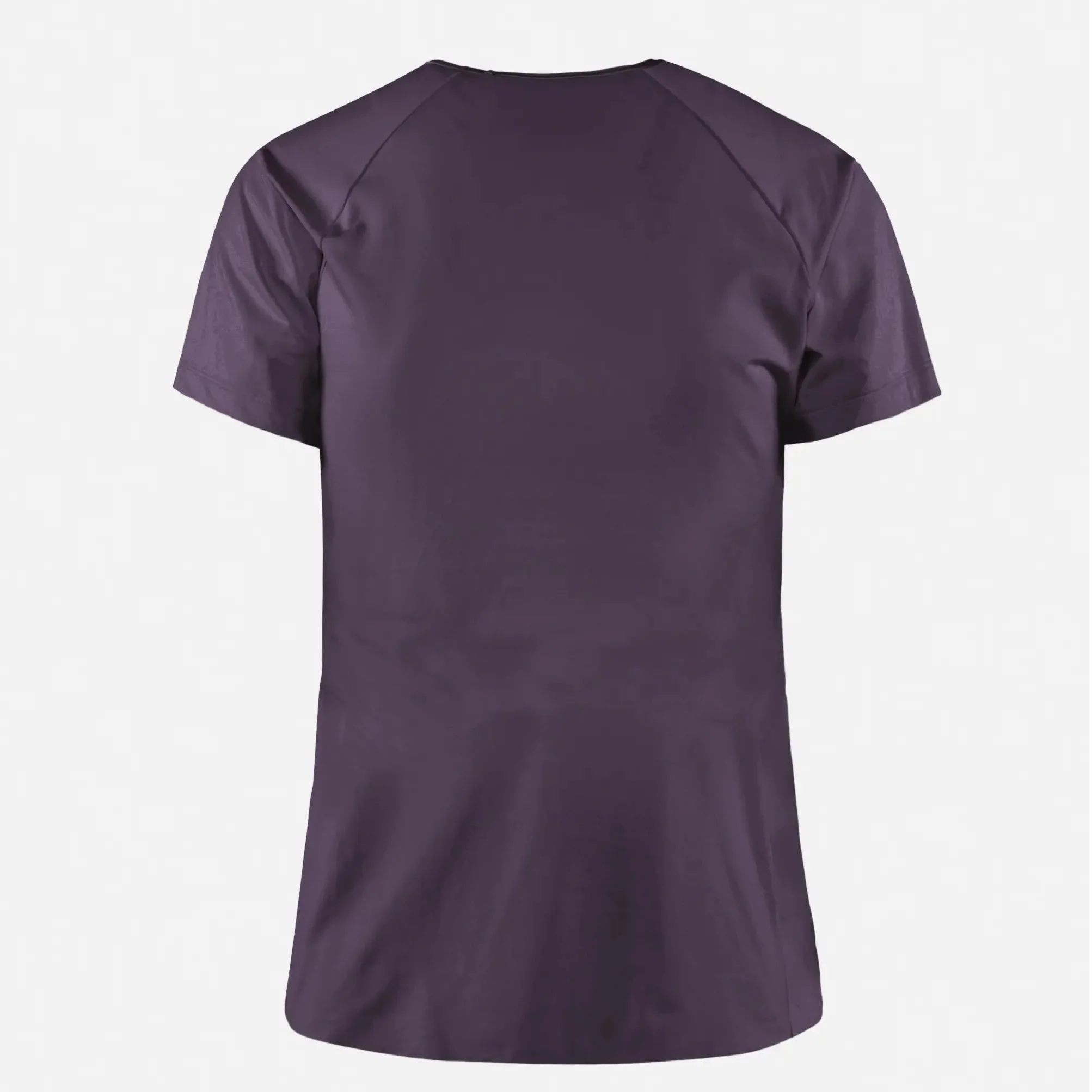 Women's Lightweight Fitted Tee Plum - Image 2