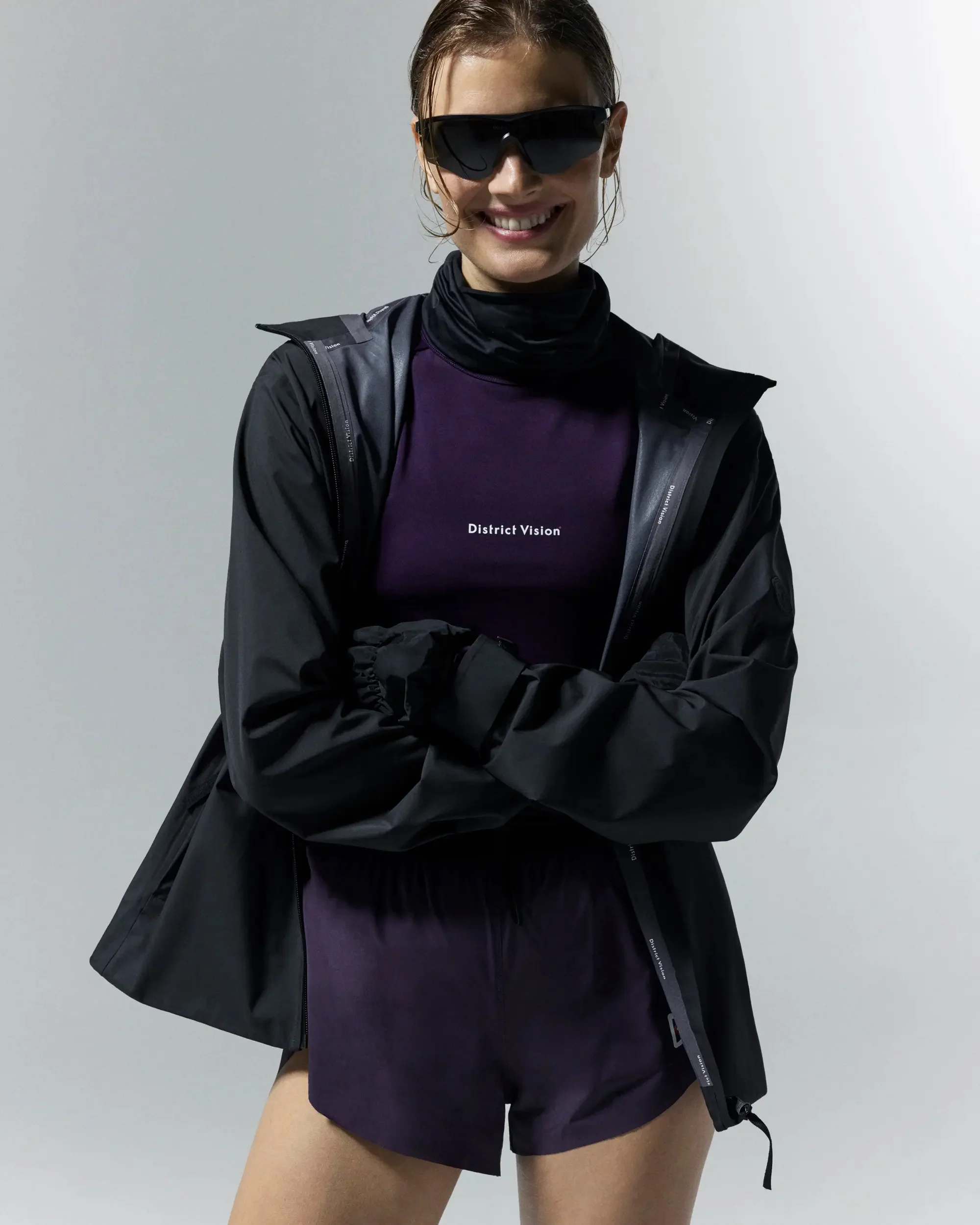 Women's Lightweight Fitted Top Plum - Image 3