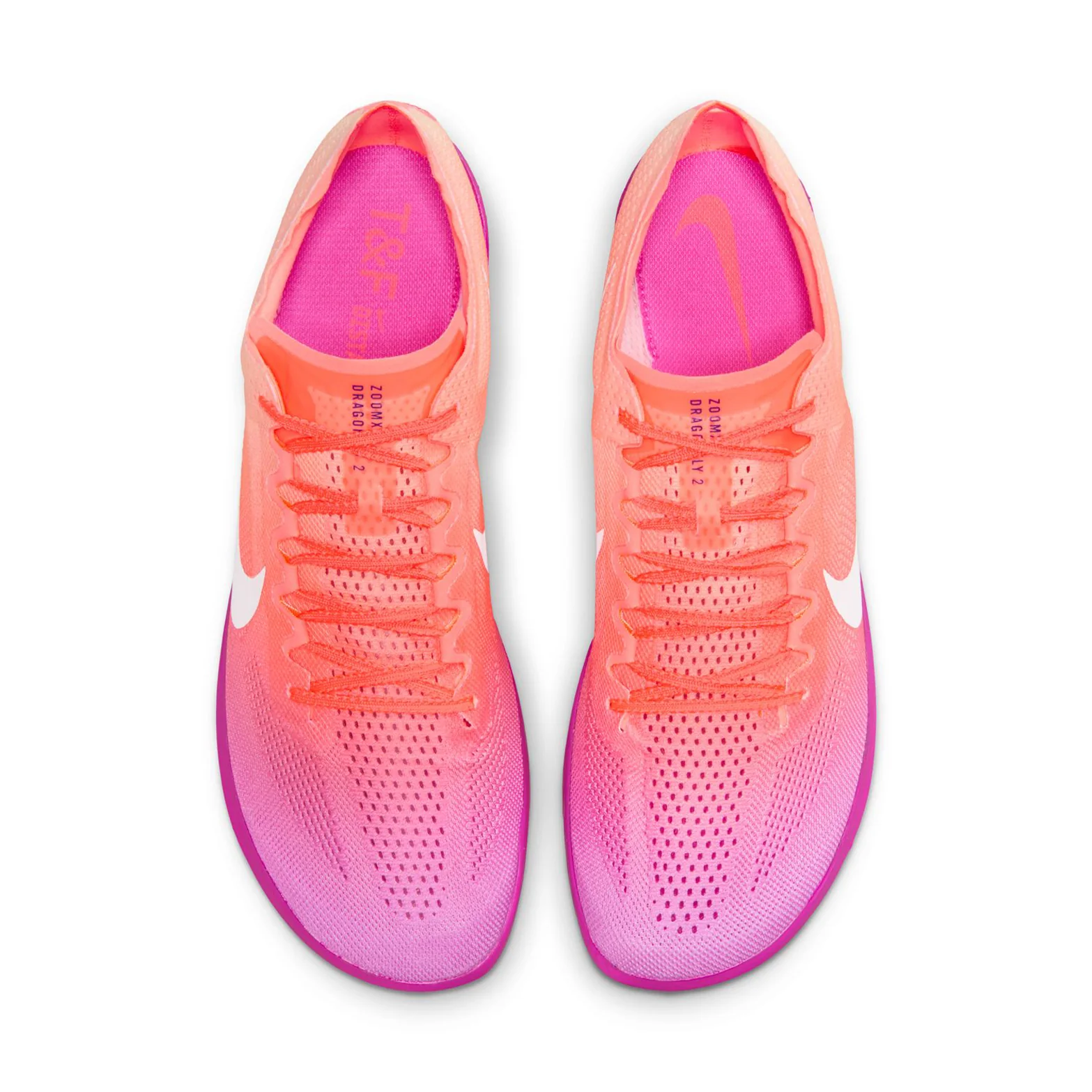 Dragonfly 2 RSG Running Spikes Bright Mango / Indigo Burst / White - Image 3
