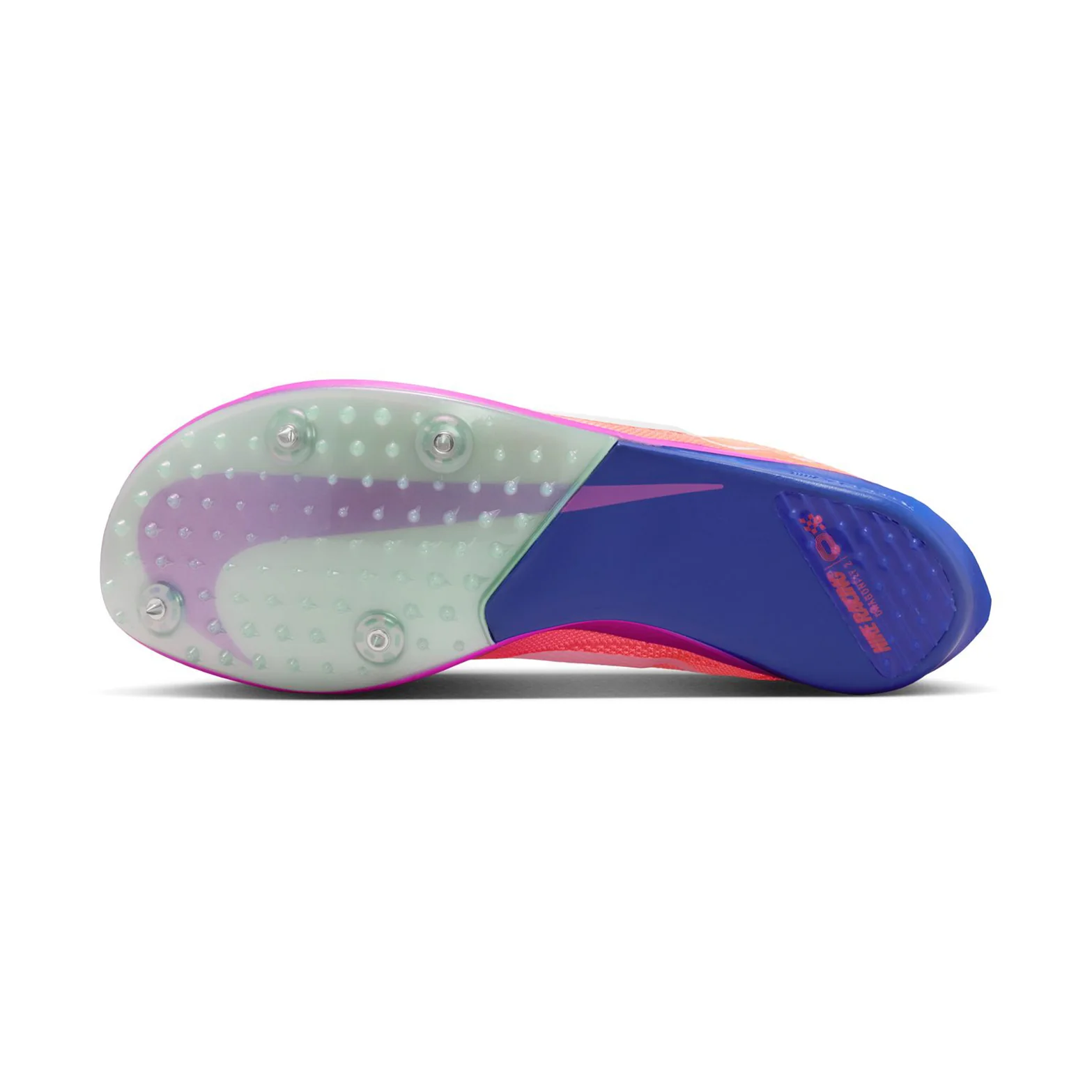 Dragonfly 2 RSG Running Spikes Bright Mango / Indigo Burst / White - Image 4