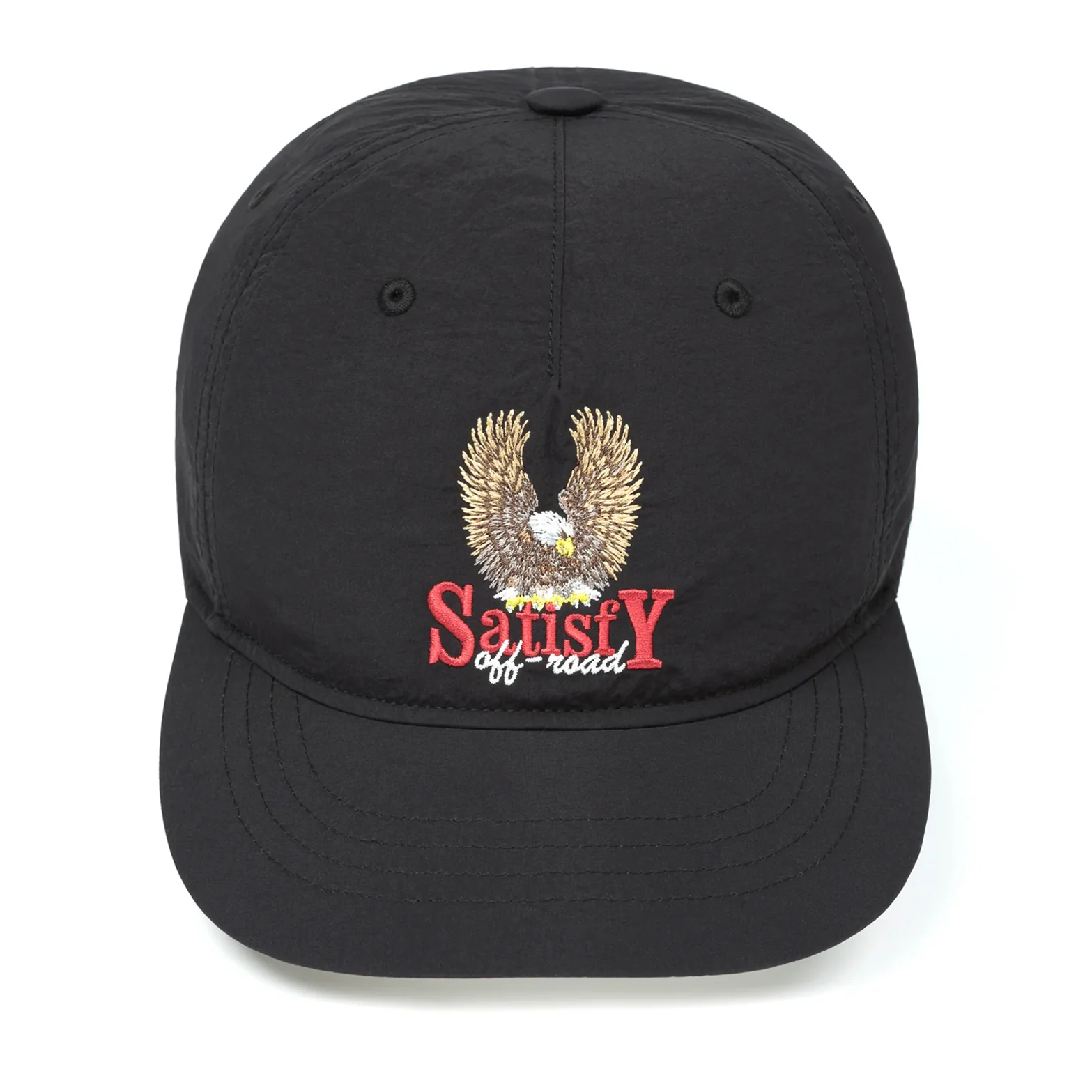 FliteSilk 5 Panel Pinch Cap Black Eagle
