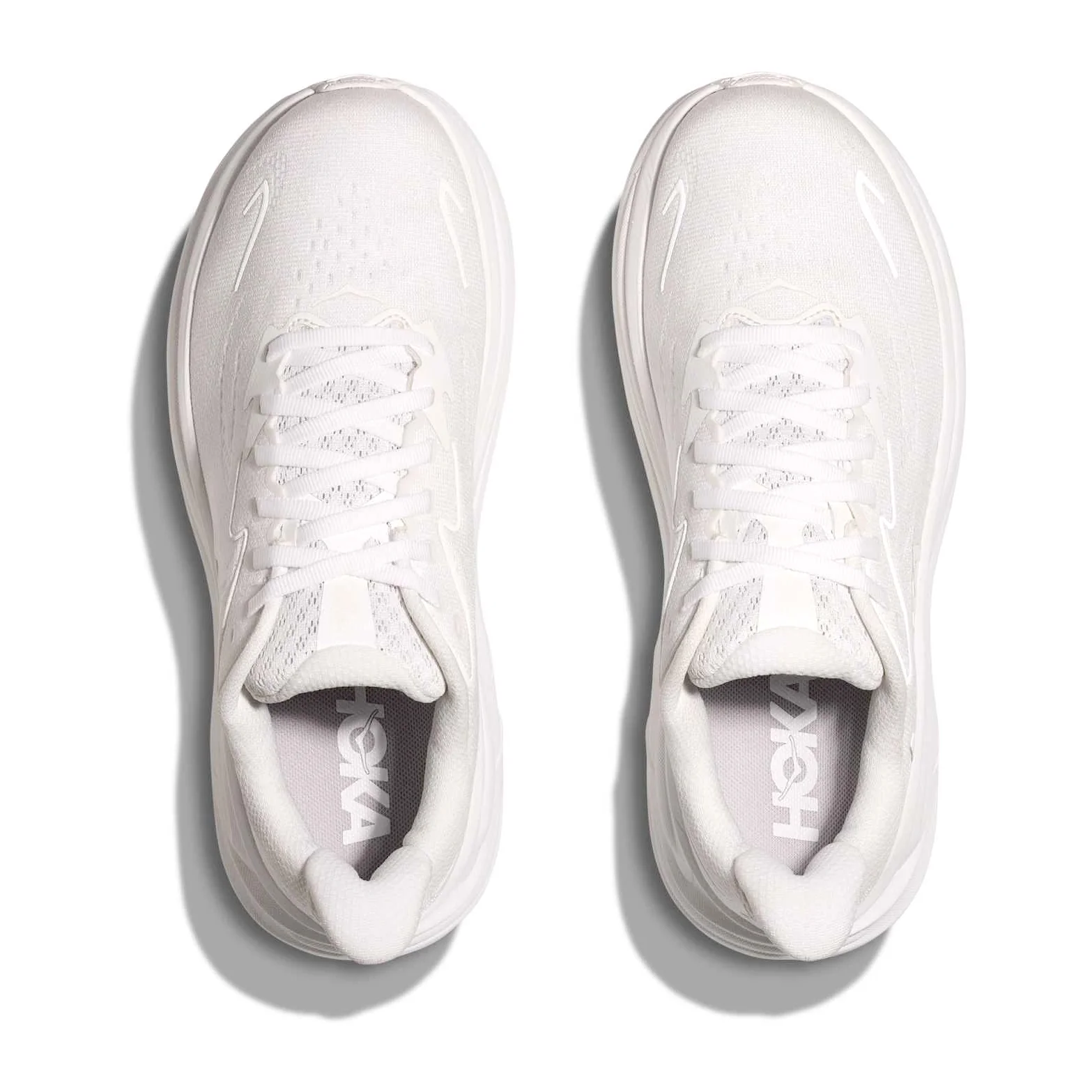Women's Clifton 10 Running Shoes White / White - Image 3