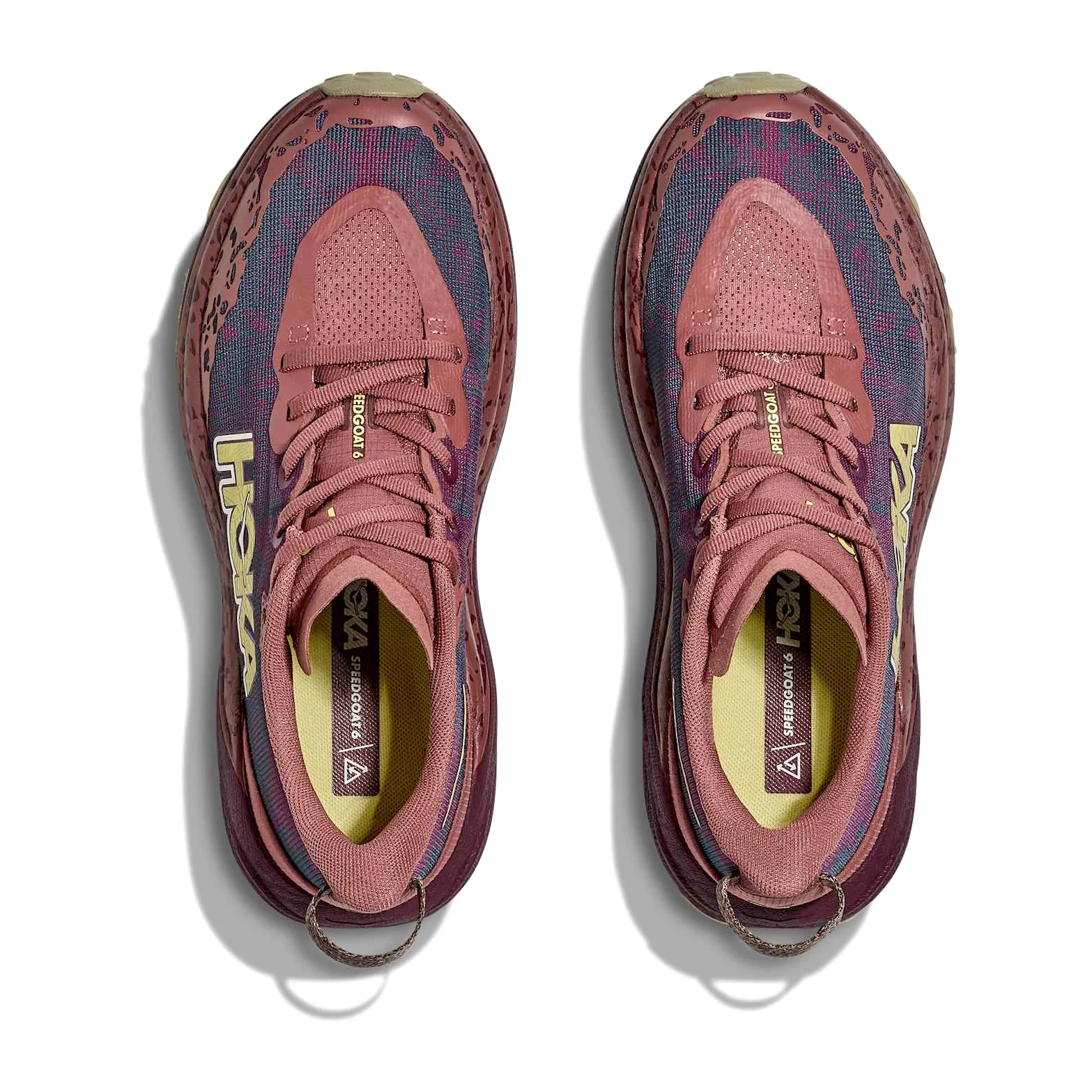 Women's Speedgoat 6 Trail Running Shoes Rouge / Black Cherry - Image 3