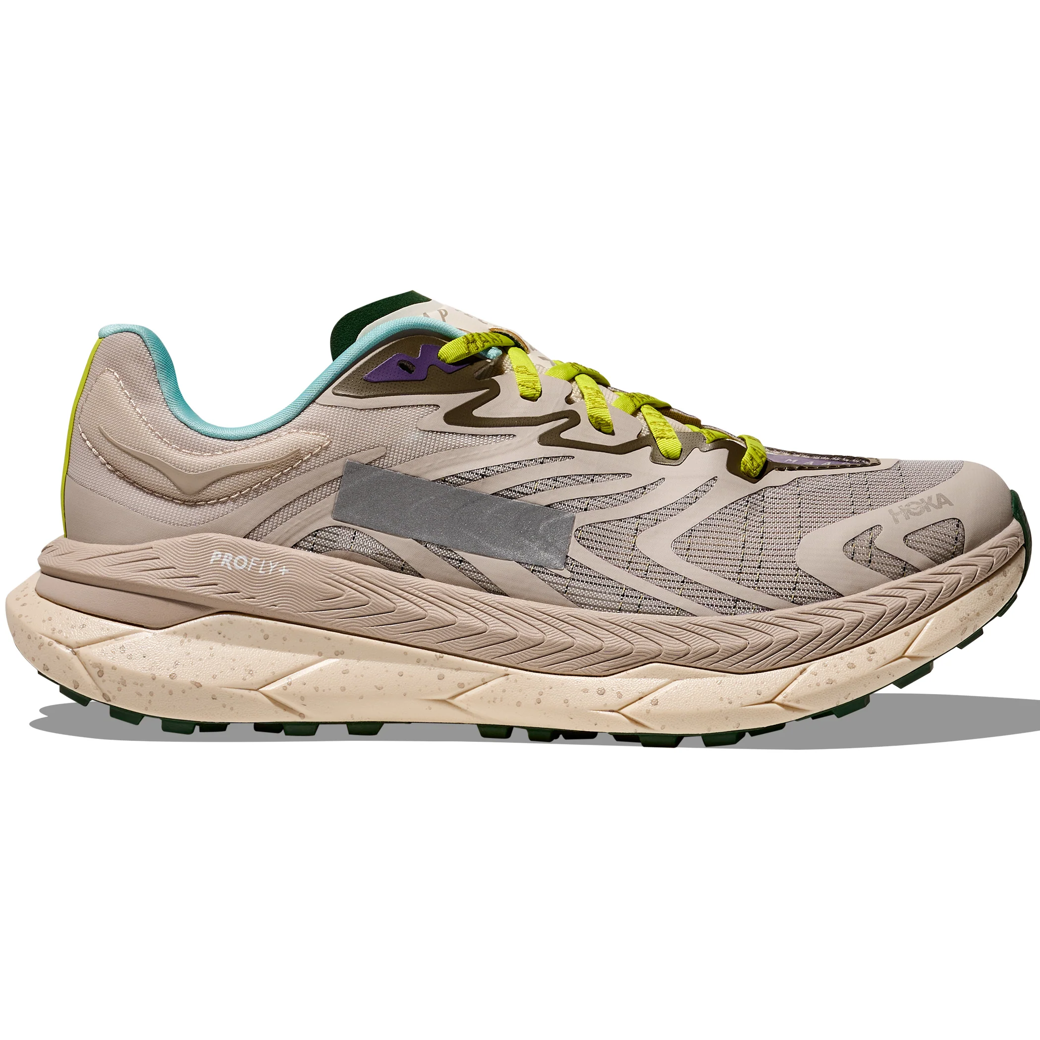 x MAAP Tecton X 2 Trail Running Shoes Pumice Stone / Limeade