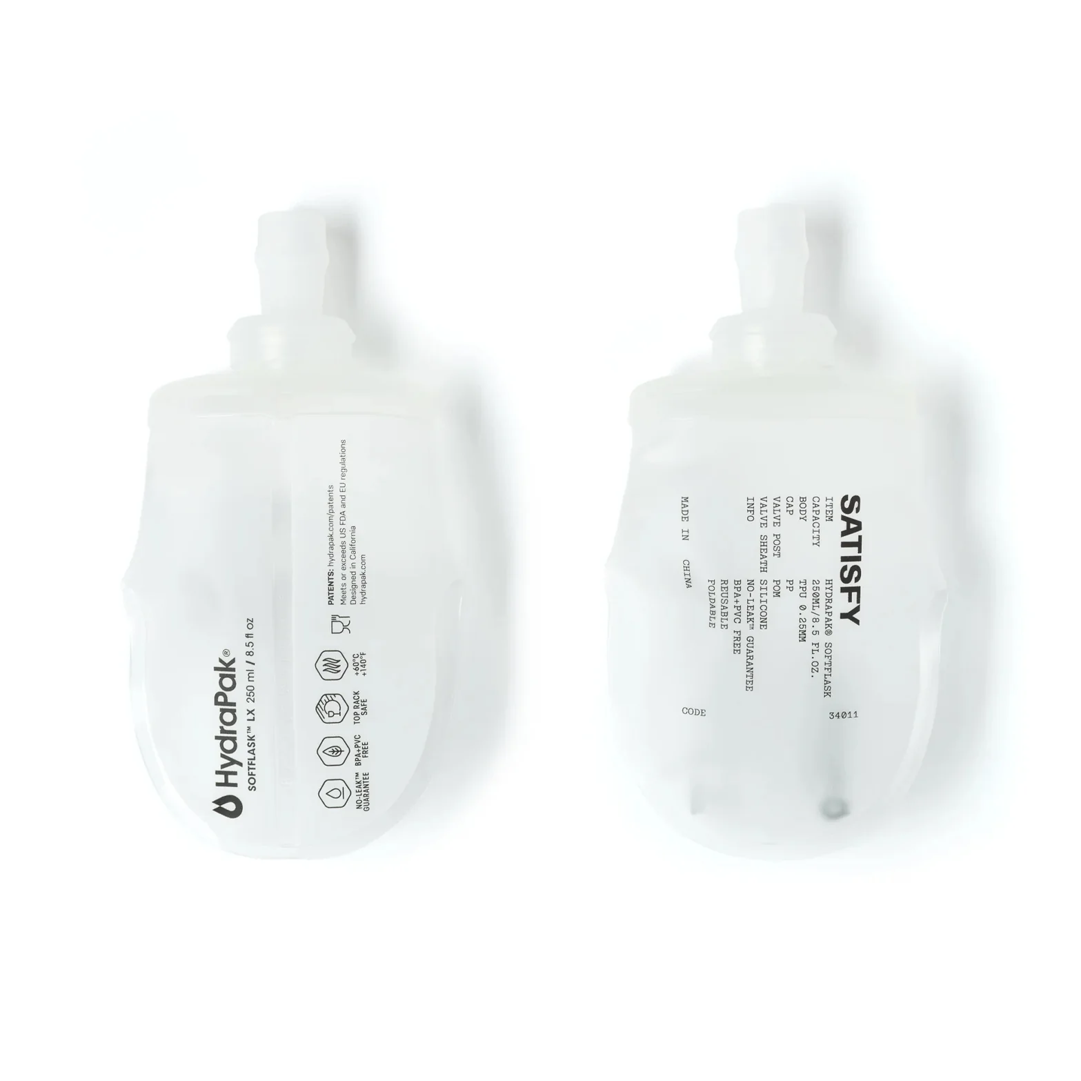 HydraPak Soft Flask 2 Pack 250ml