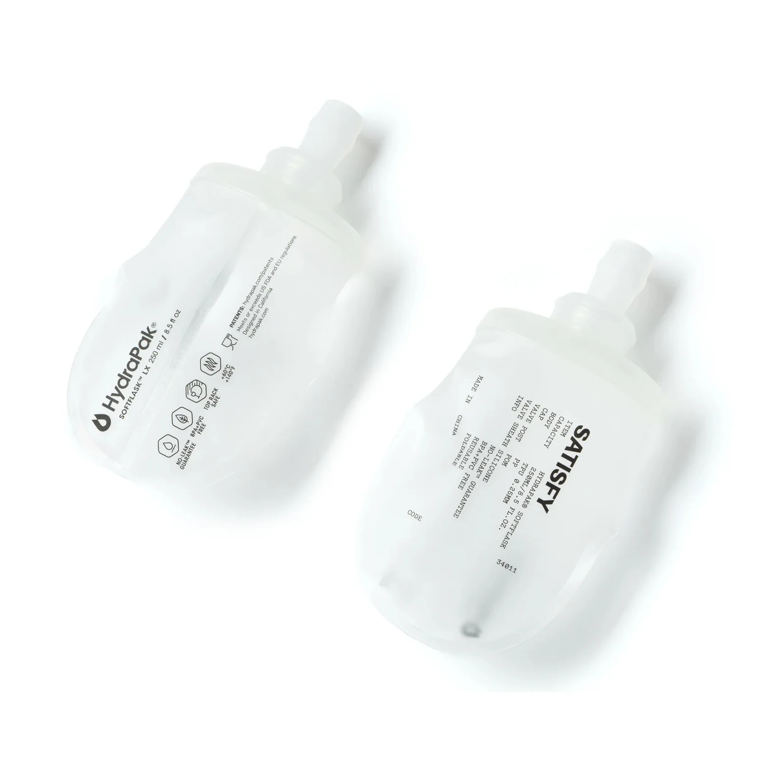 HydraPak Soft Flask 2 Pack 250ml - Image 2
