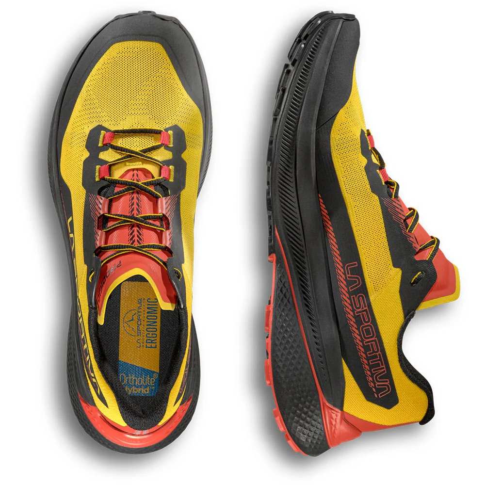 Men's Prodigio Trail Running Shoes Yellow / Black - Image 3