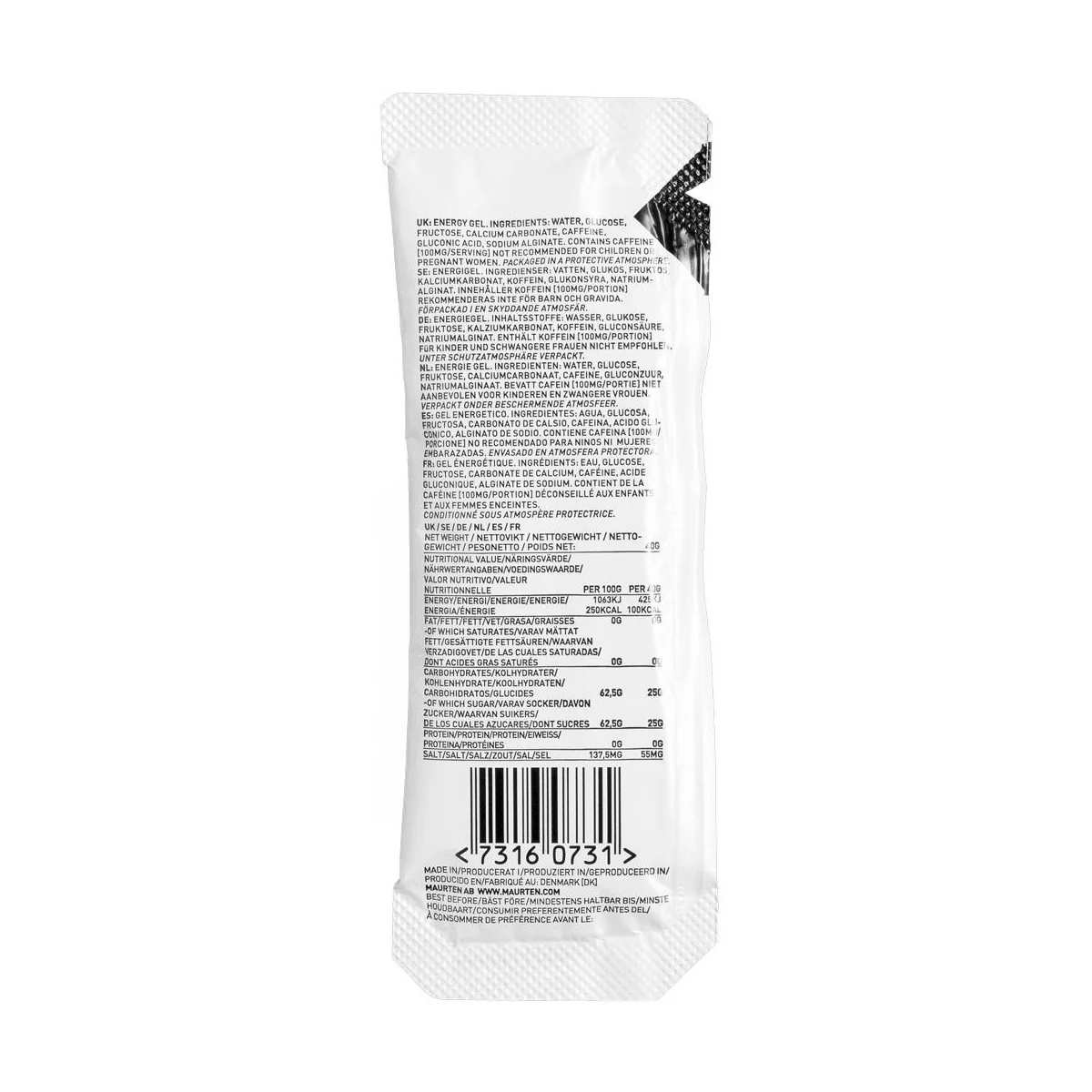 Gel 100 CAF 100 – Single Gel 40g - Image 3