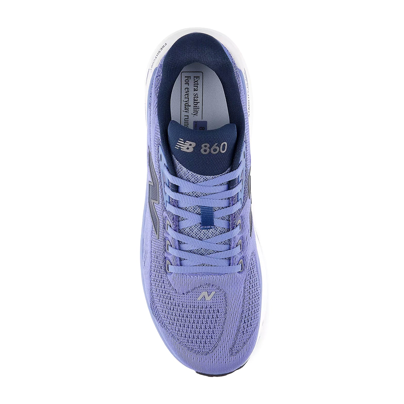 Men's 860v15 Wide Fit Running Shoes Fairweather Blue / NB Navy - Image 3