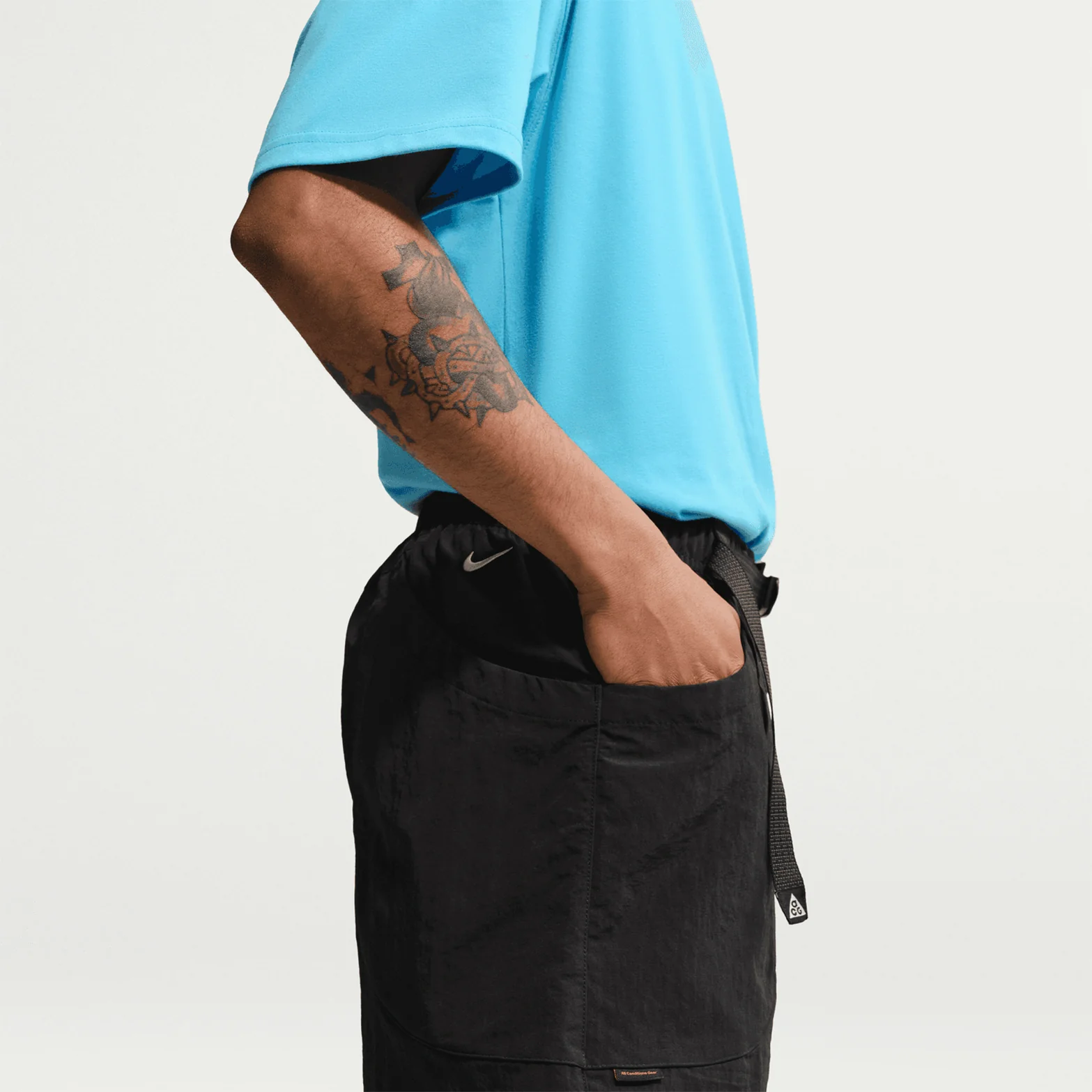 Men's ACG Dolomiti Shorts Black / Summit White - Image 3
