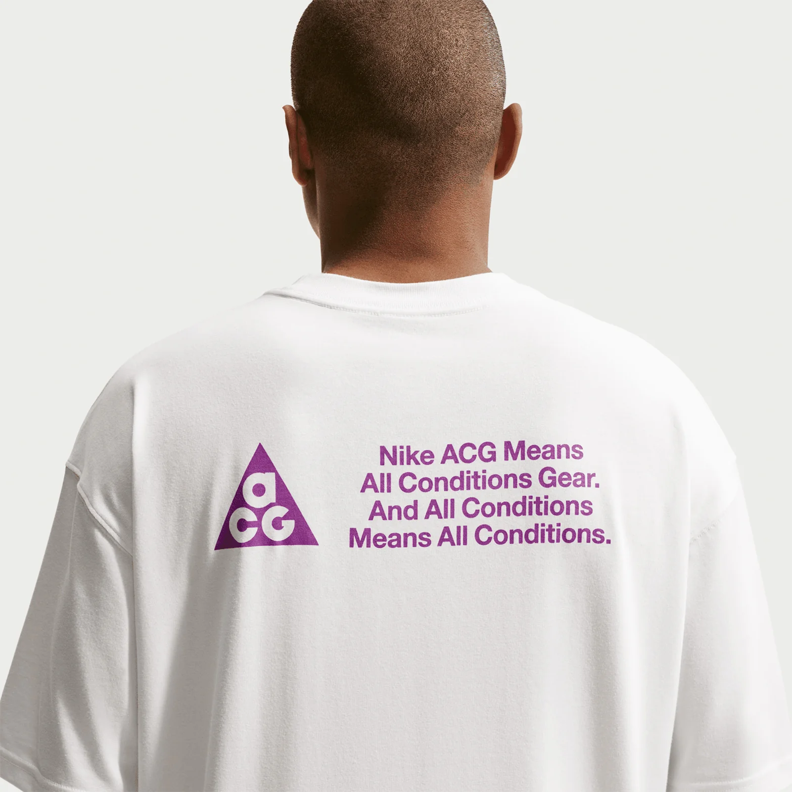 Men's ACG Dri-FIT Tee Summit White - Image 2