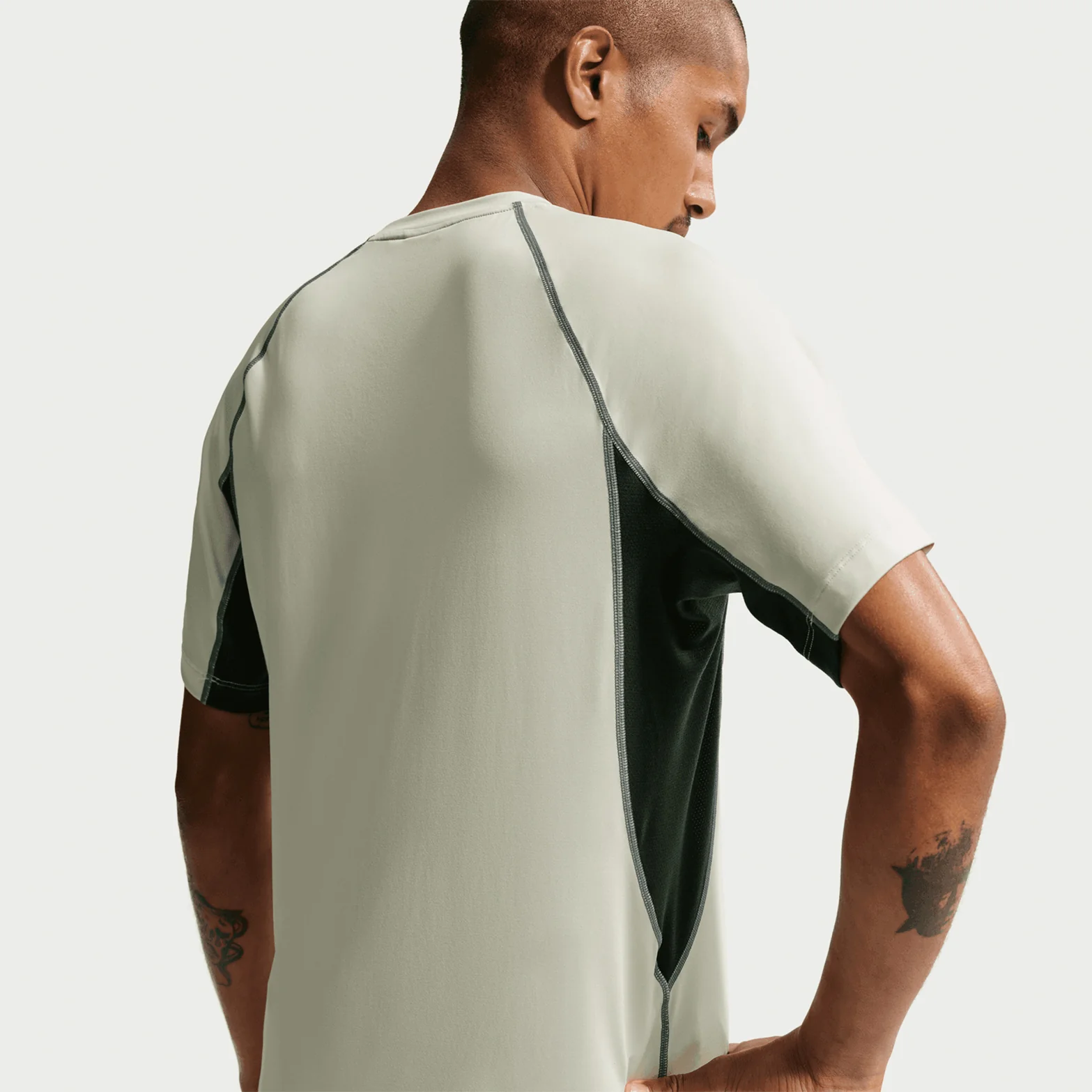 Men's ACG Wildsee Dri-FIT Base-Layer Tee Sea Glass / Black Spruce / Summit White - Image 2