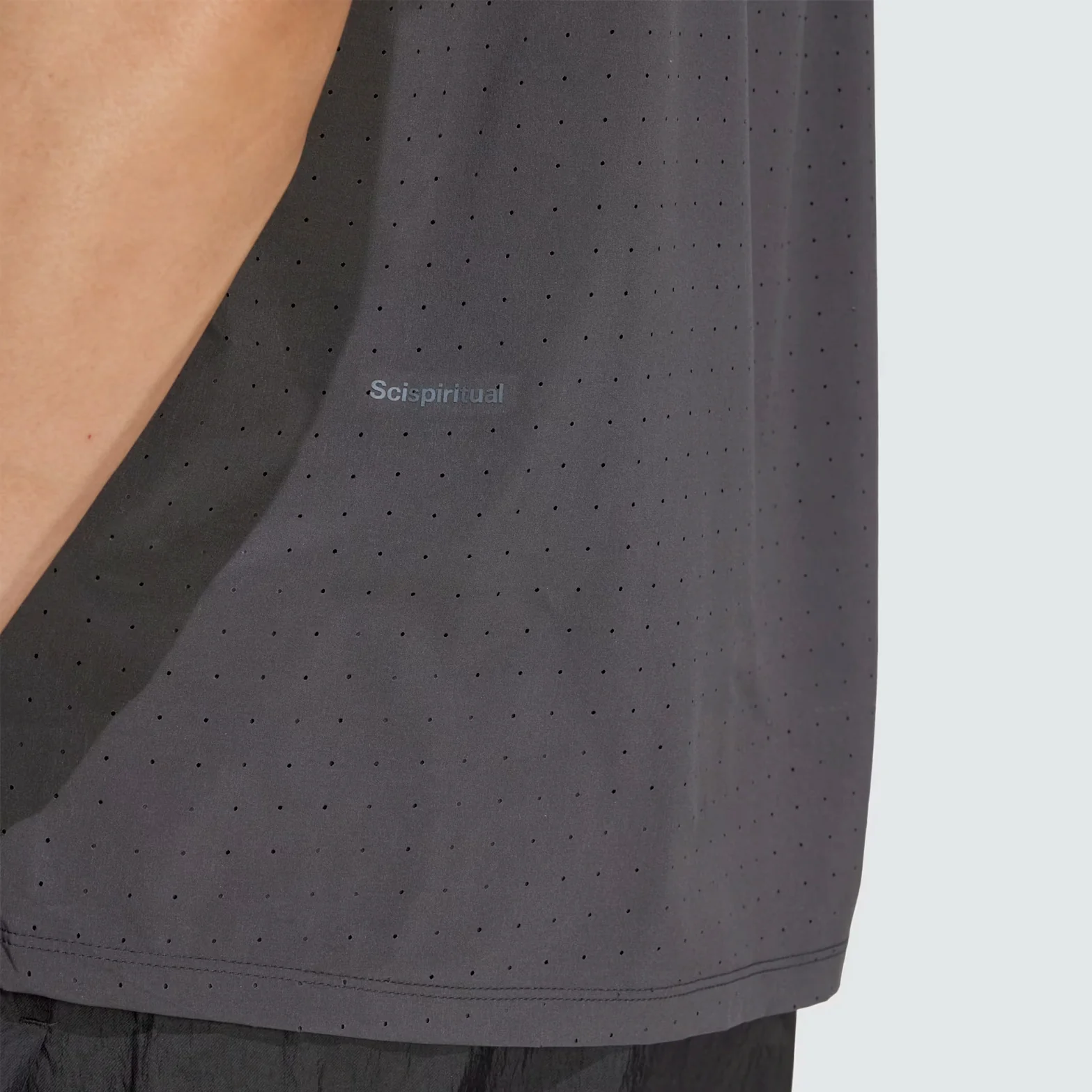 Men's Adi365 H.Koumori Running Tee Black - Image 3