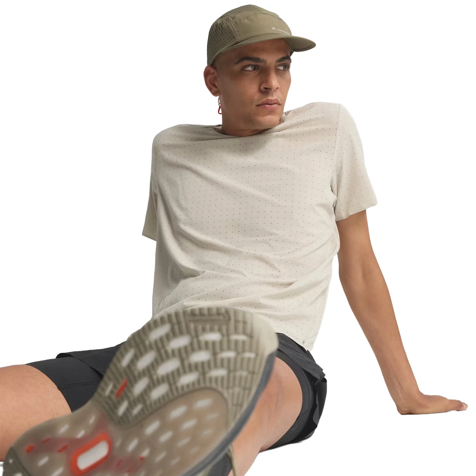 Men's Adi365 H.Koumori Running Tee Putty Grey