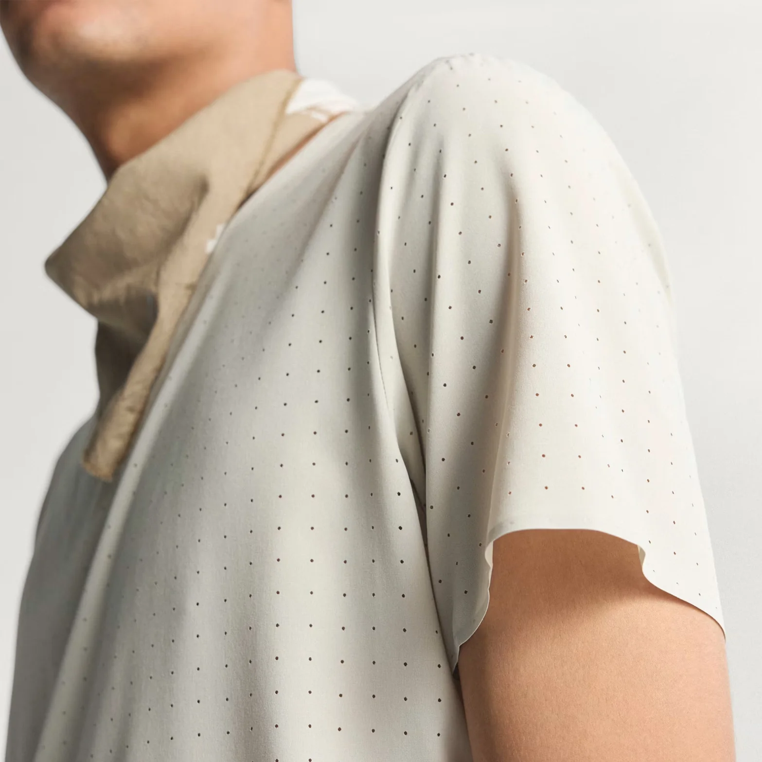 Men's Adi365 H.Koumori Running Tee Putty Grey - Image 3