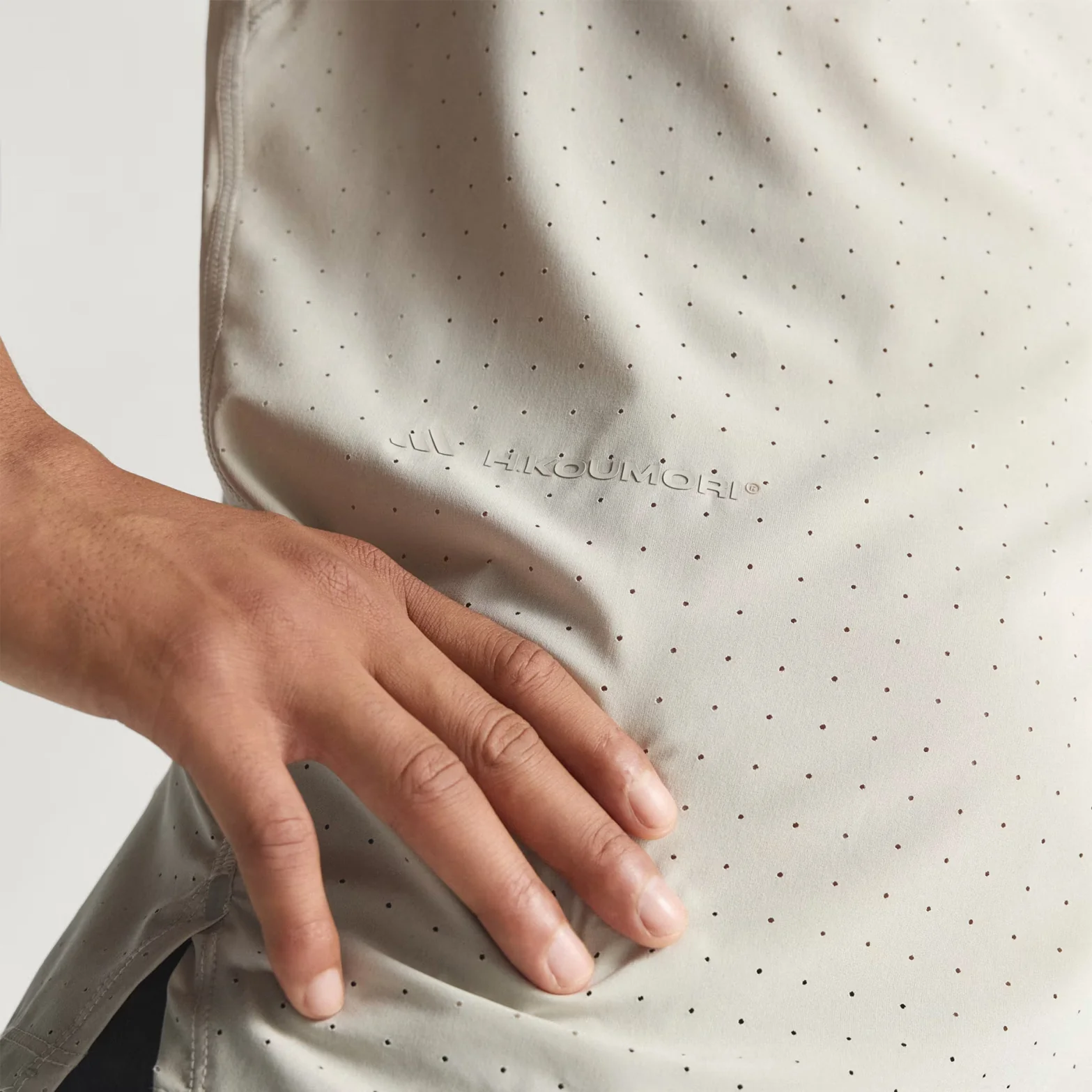 Men's Adi365 H.Koumori Running Tee Putty Grey - Image 4