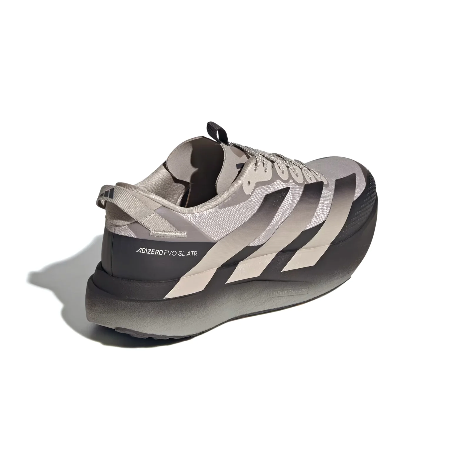 Men's Adizero EVO SL ATR Running Shoes Light Brown / Silver Pebble - Image 5