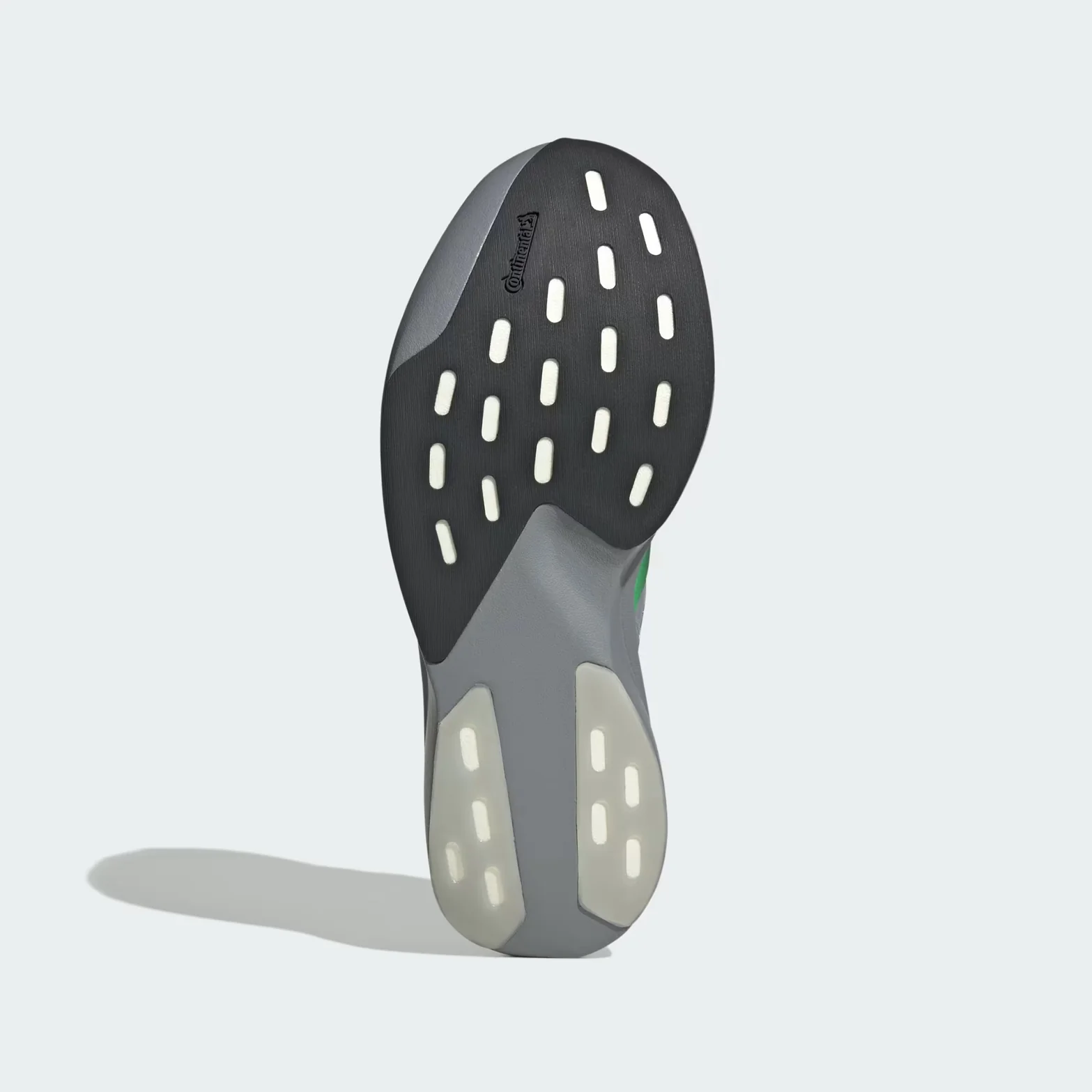 Men's Adizero EVO SL Woven Running Shoes Grey / Screaming Green / Carbon - Image 4