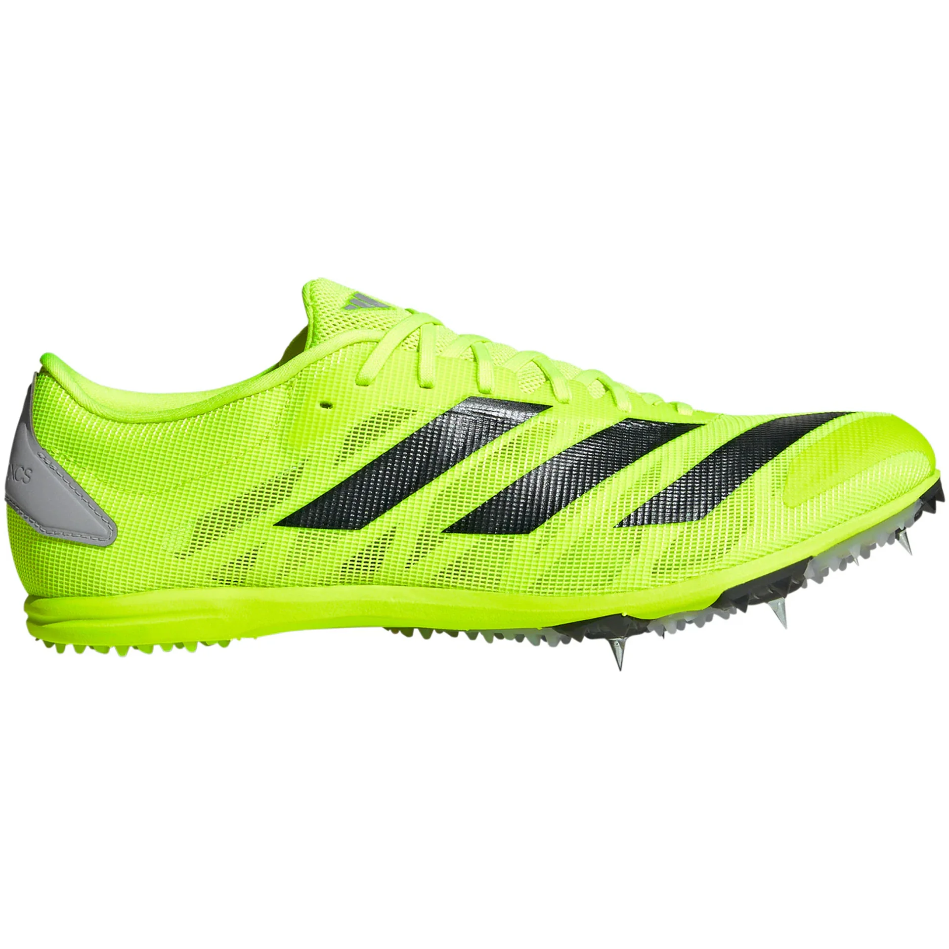 Men's Adizero XCS Running Spikes Lucid Lemon / Core Black / Halo Silver