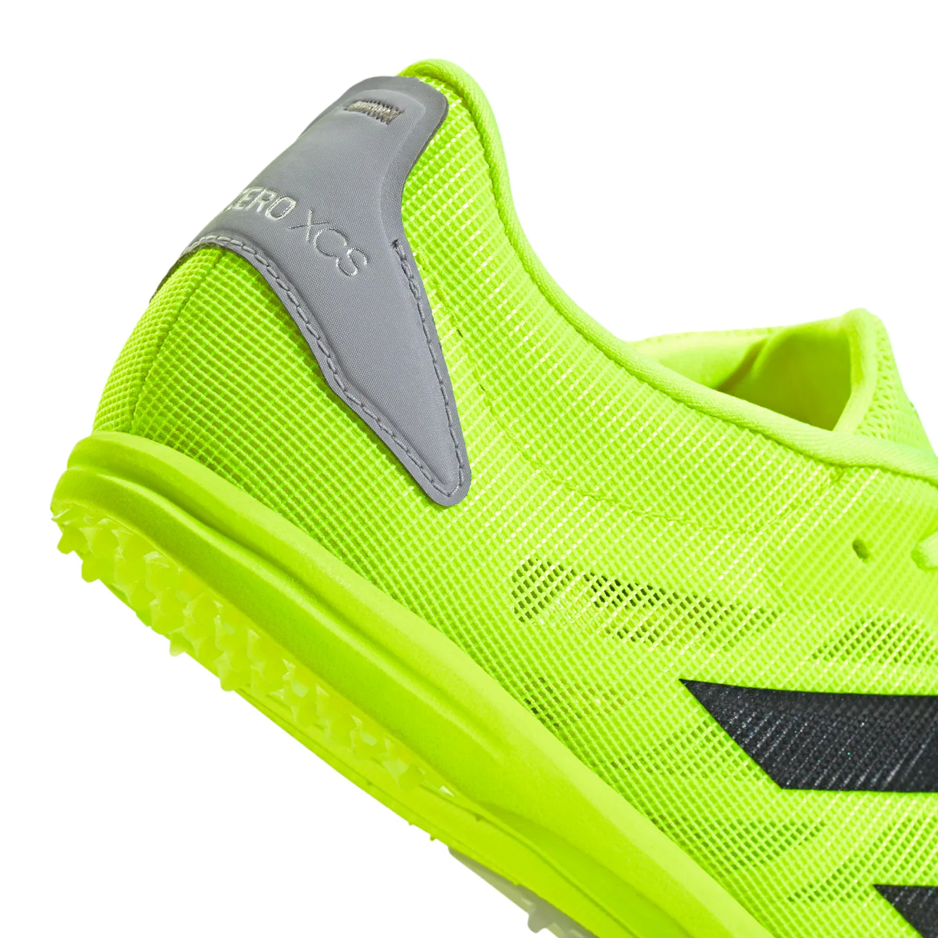 Men's Adizero XCS Running Spikes Lucid Lemon / Core Black / Halo Silver - Image 5