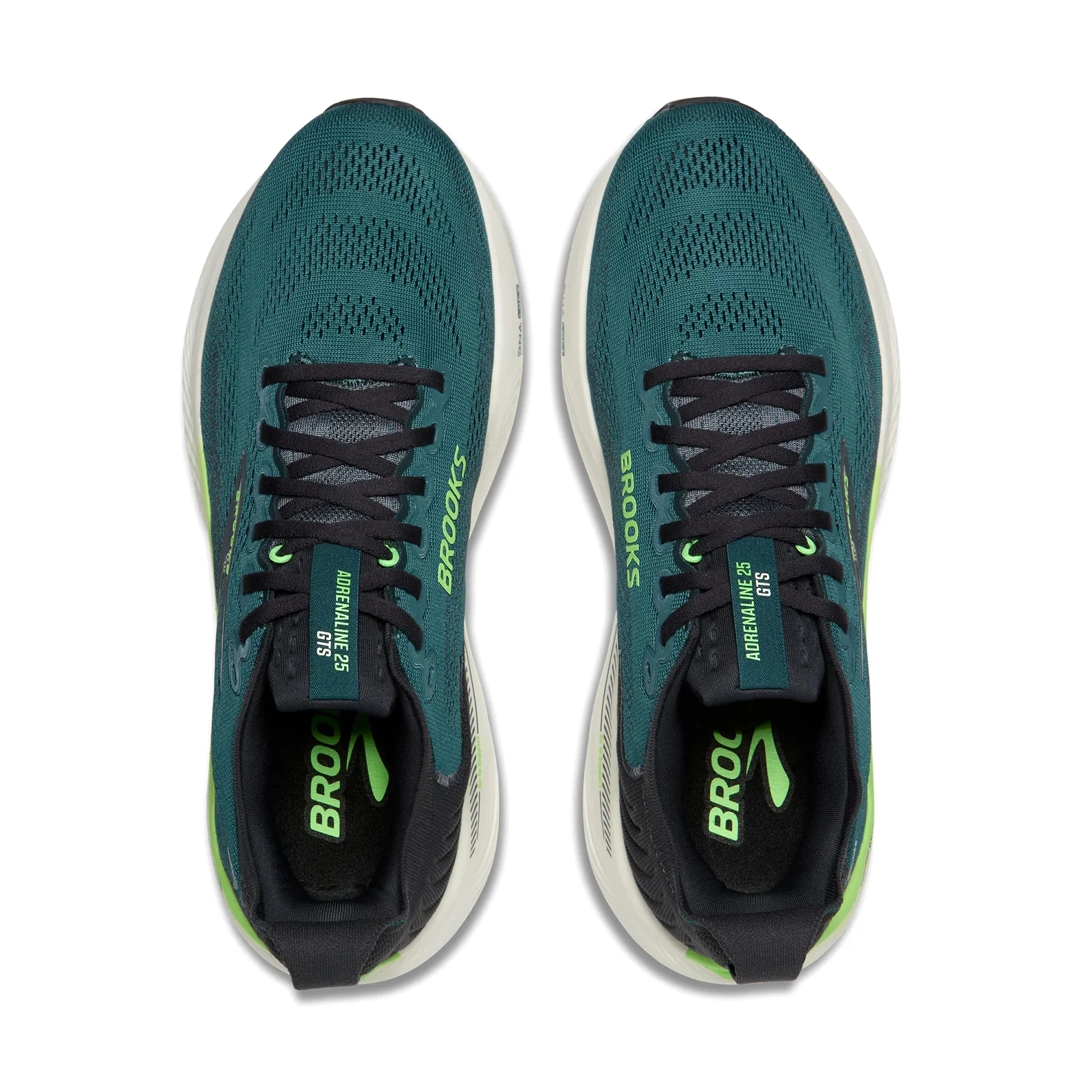 Men's Adrenaline GTS 25 Running Shoes Atlantic Deep / Coconut / Green - Image 3