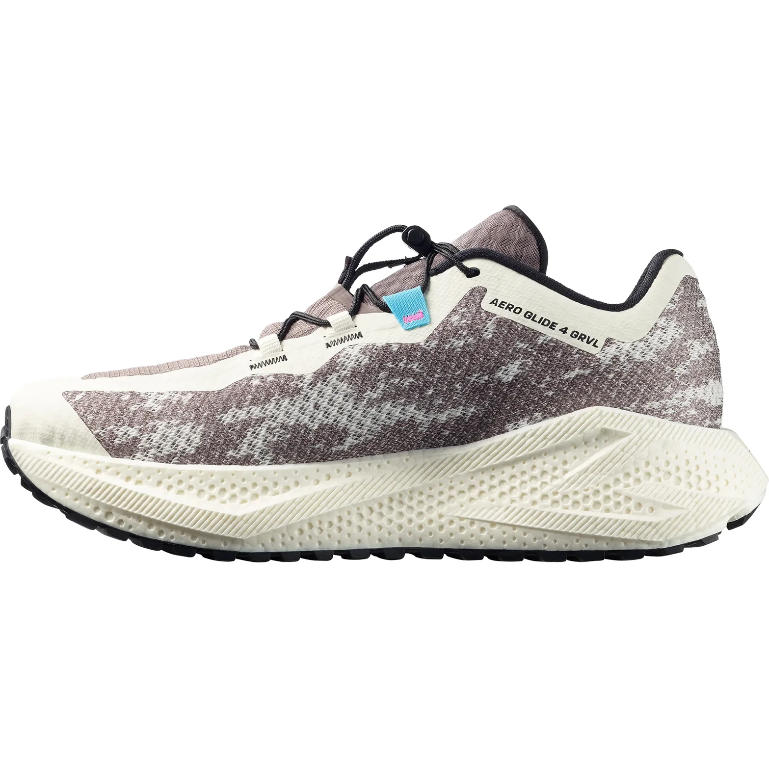 Men's Aero Glide 4 GRVL Running Shoes Vanilla Ice / Black - Image 2